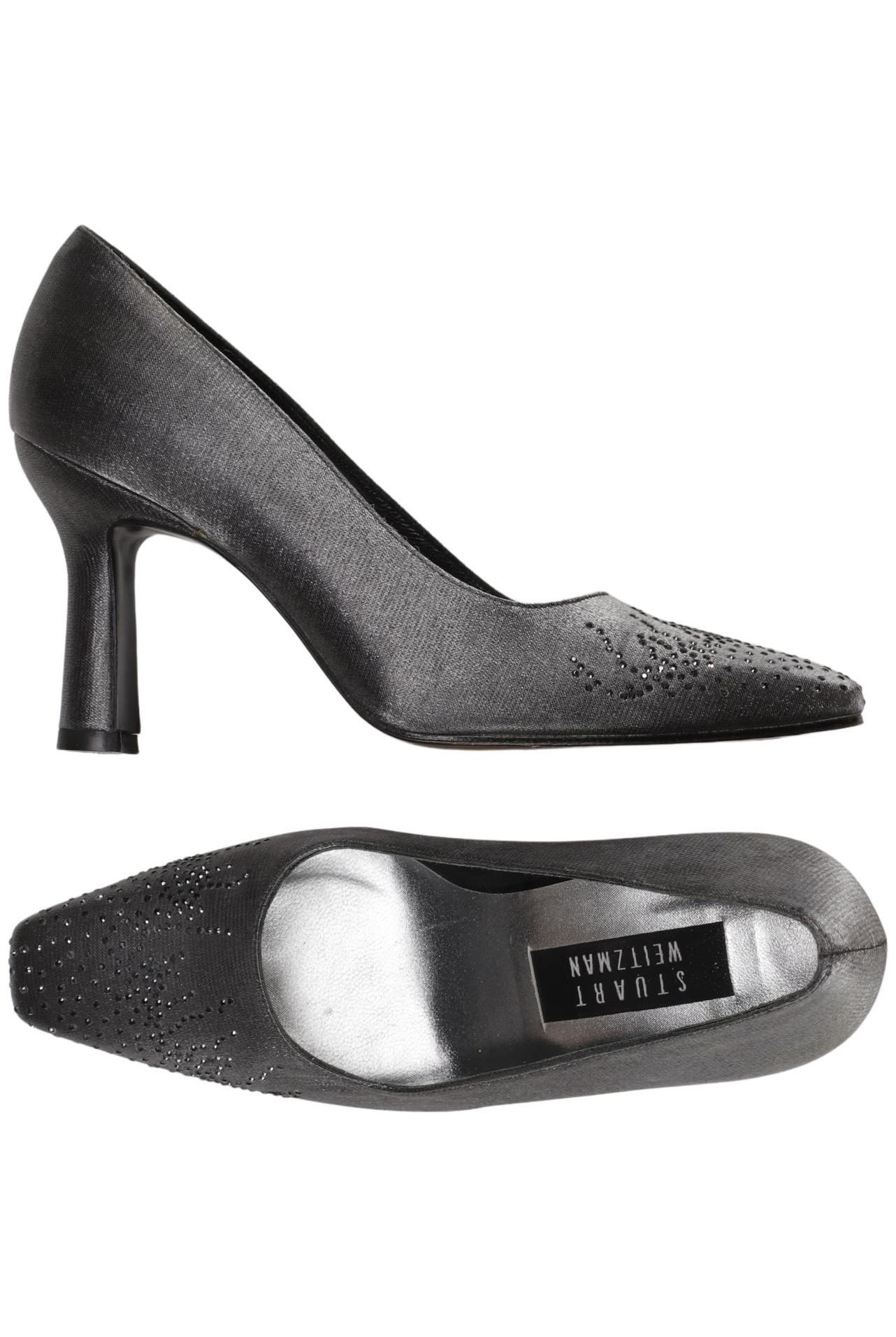 

Stuart Weitzman Damen Pumps, silber, Gr. 36.5