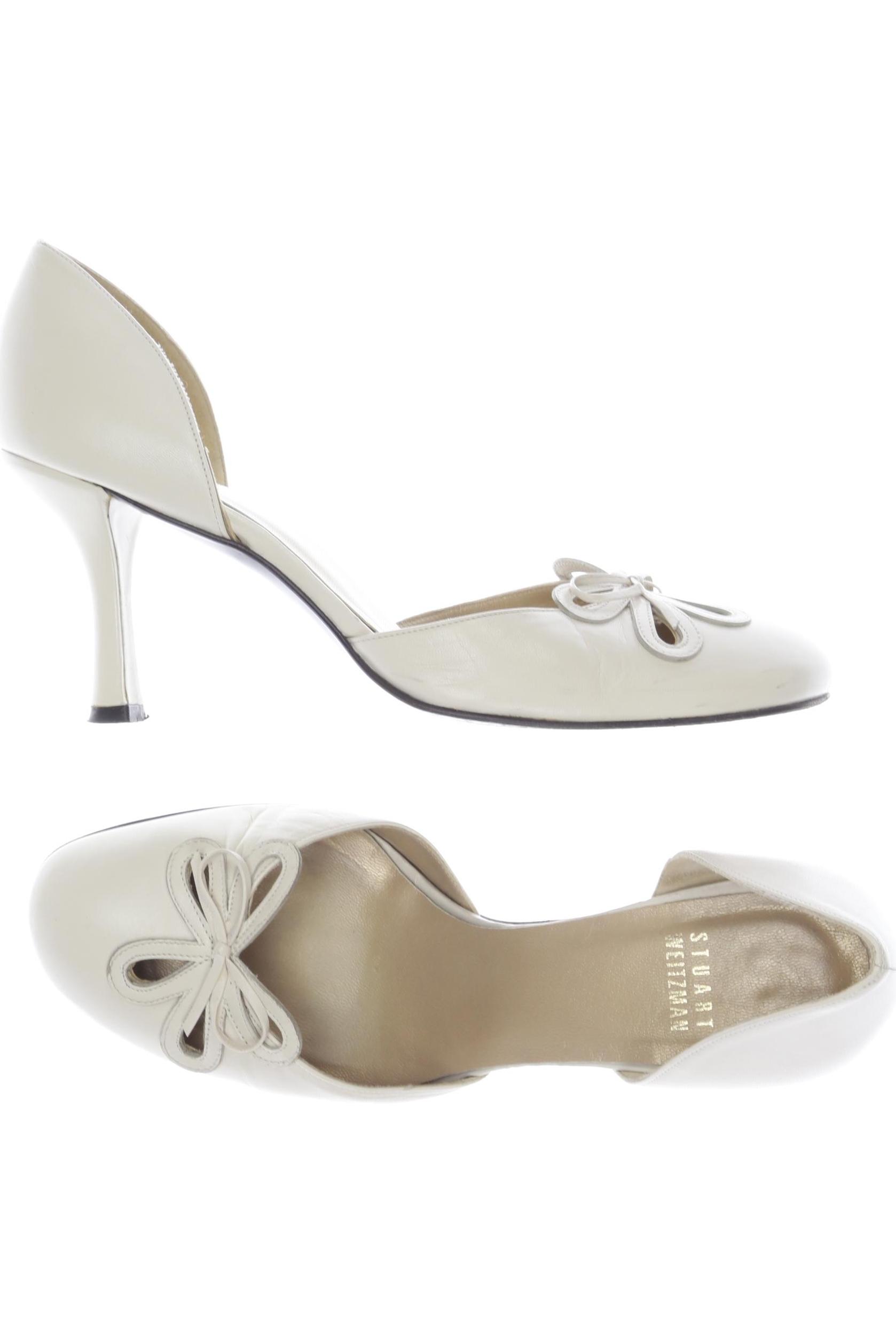 

Stuart Weitzman Damen Sandale, cremeweiß, Gr. 37