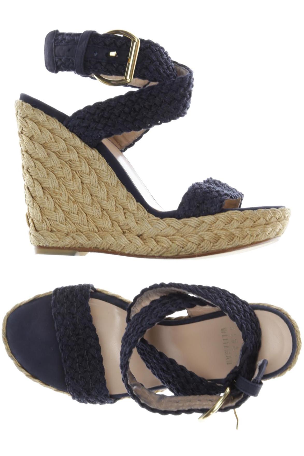 

Stuart Weitzman Damen Sandale, marineblau, Gr. 6