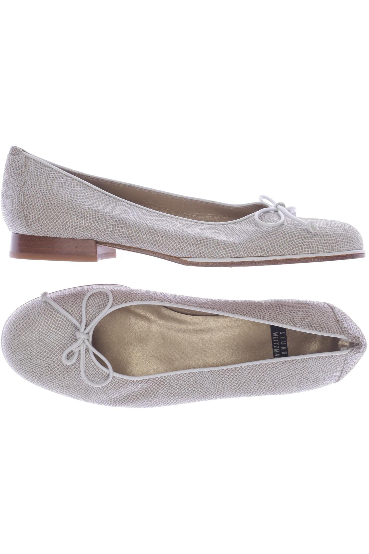 

Stuart Weitzman Damen Ballerinas, beige
