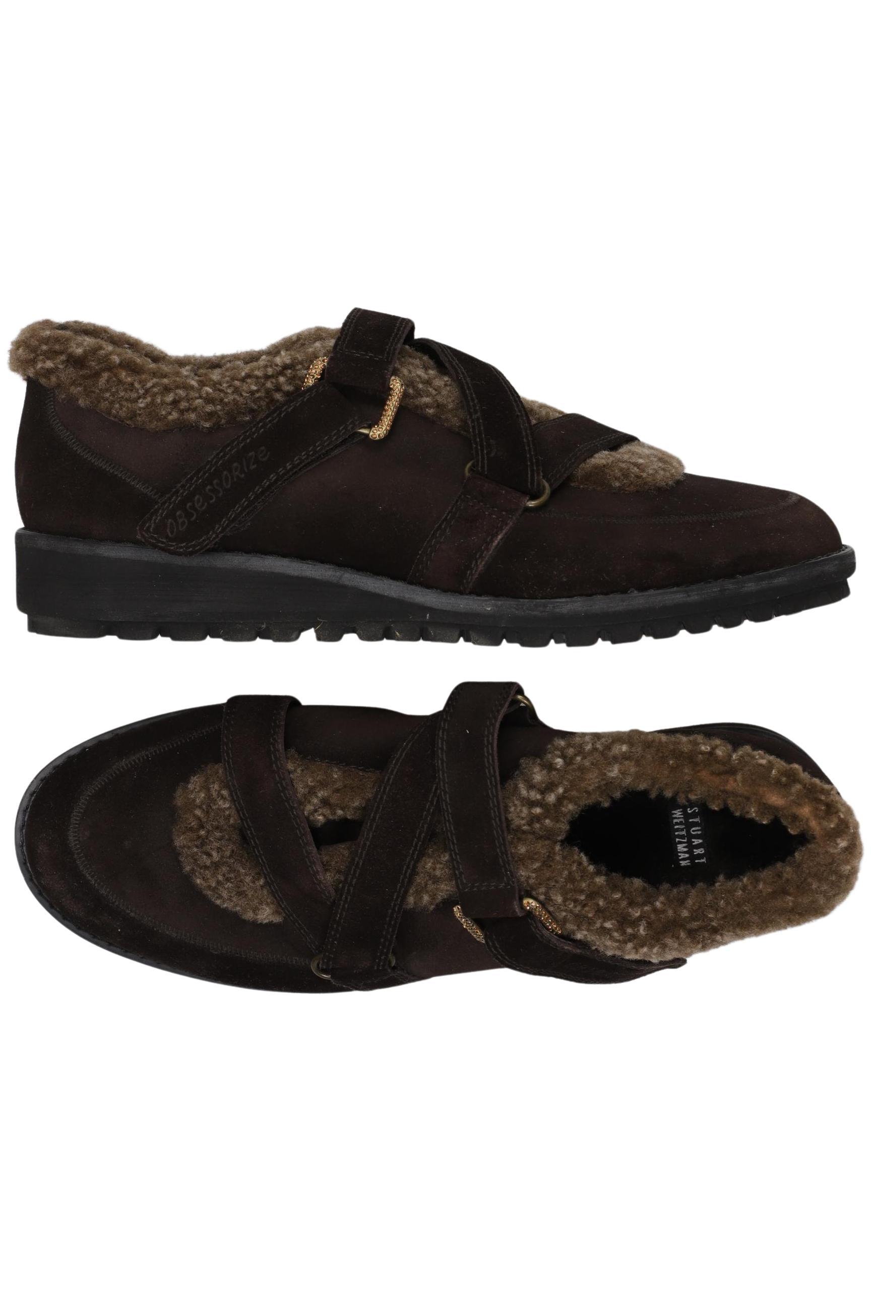 

Stuart Weitzman Damen Halbschuh, braun, Gr. 37.5