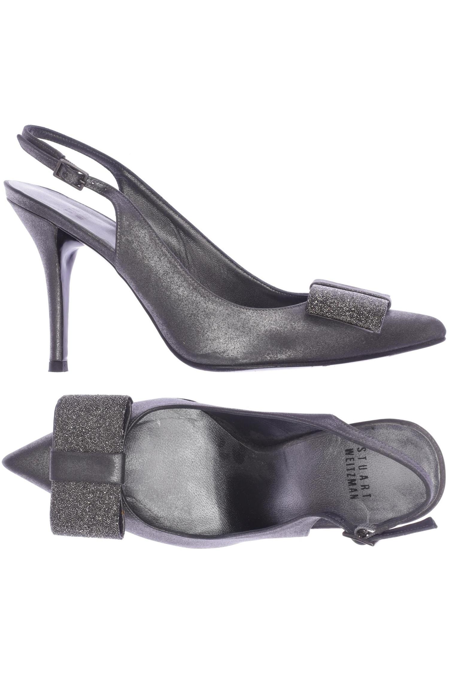

Stuart Weitzman Damen Sandale, grau, Gr. 37