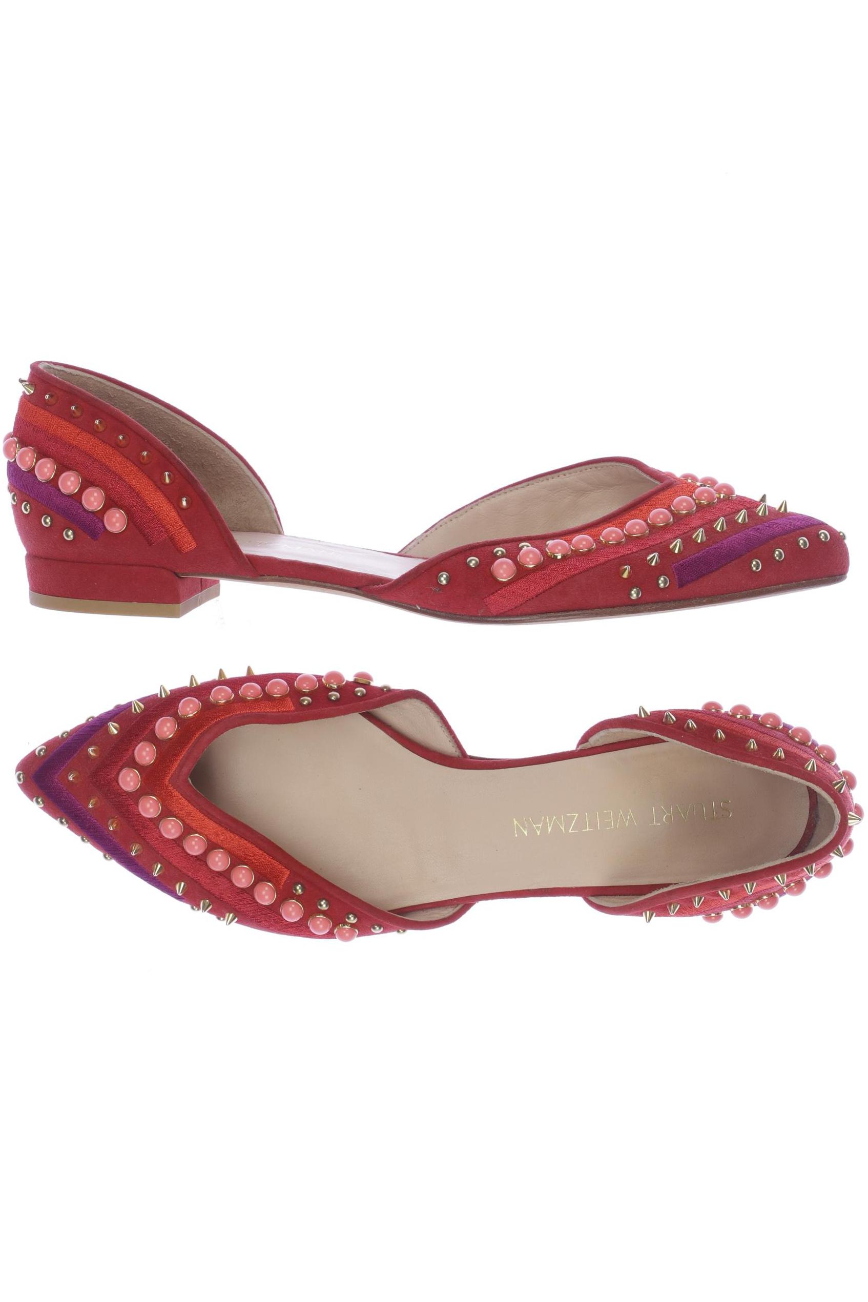 

Stuart Weitzman Damen Ballerinas, rot, Gr. 38.5
