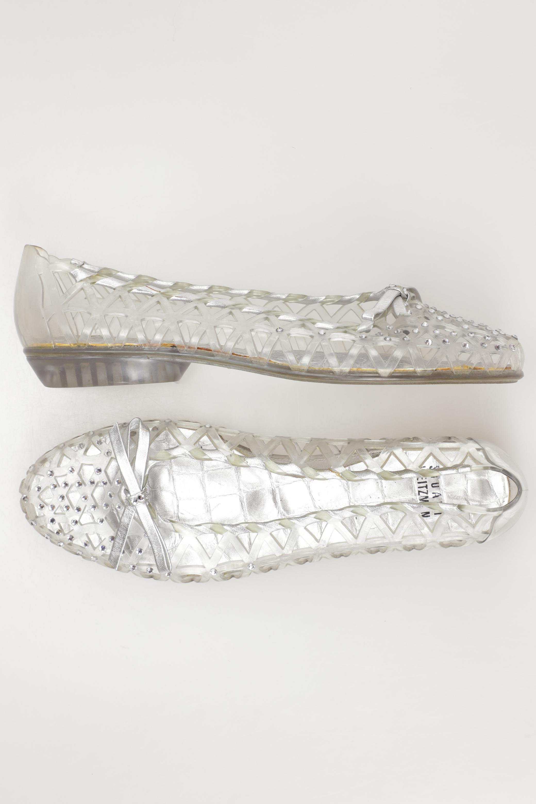

Stuart Weitzman Damen Ballerinas, silber