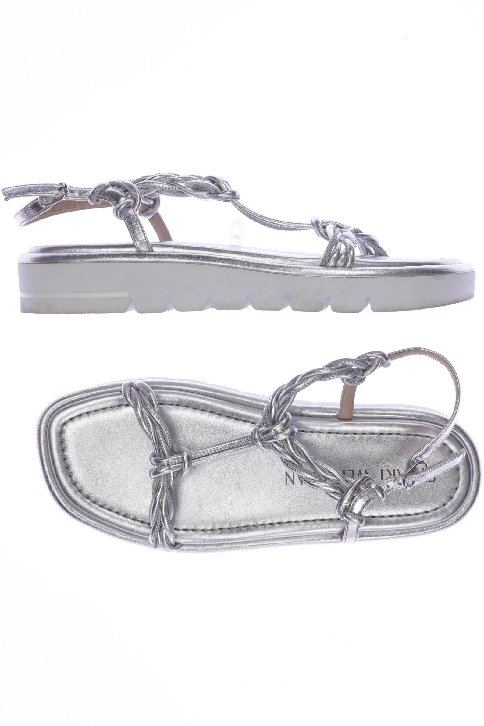 

Stuart Weitzman Damen Sandale, silber