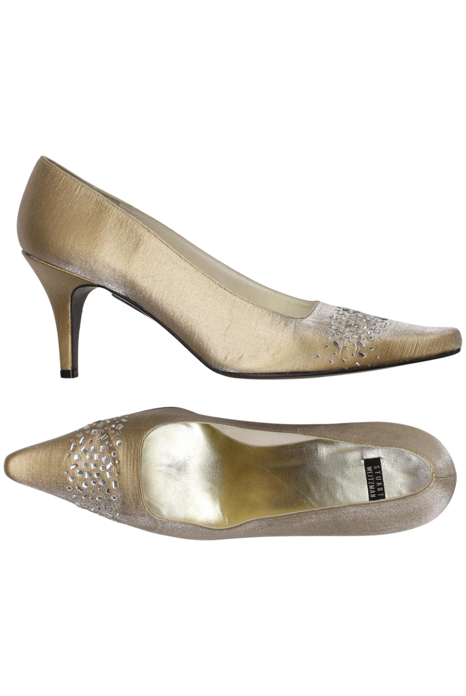 

Stuart Weitzman Damen Pumps, gold, Gr. 41
