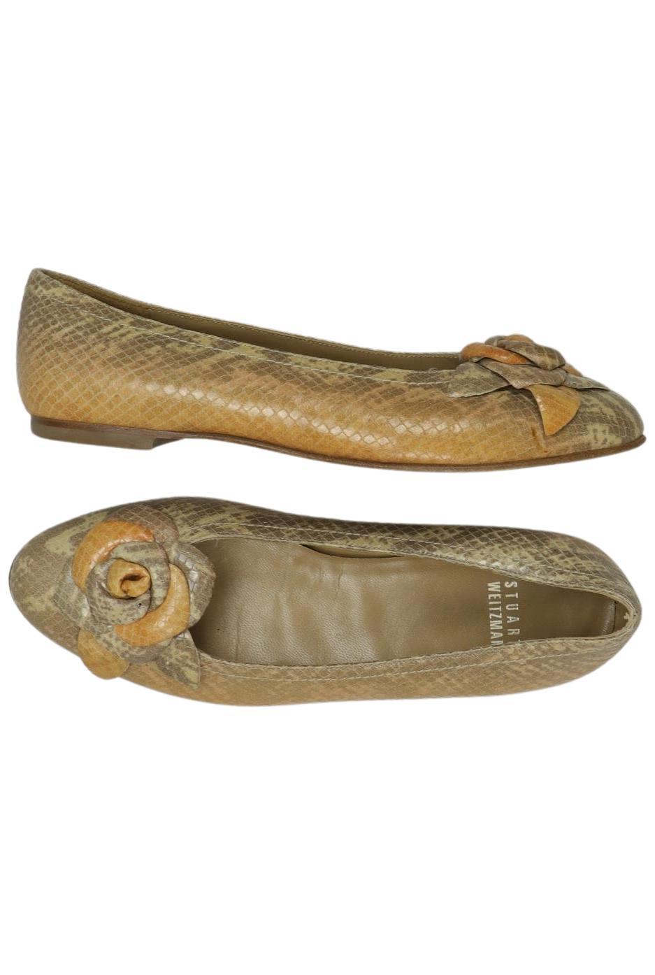 

Stuart Weitzman Damen Ballerinas, beige, Gr. 36