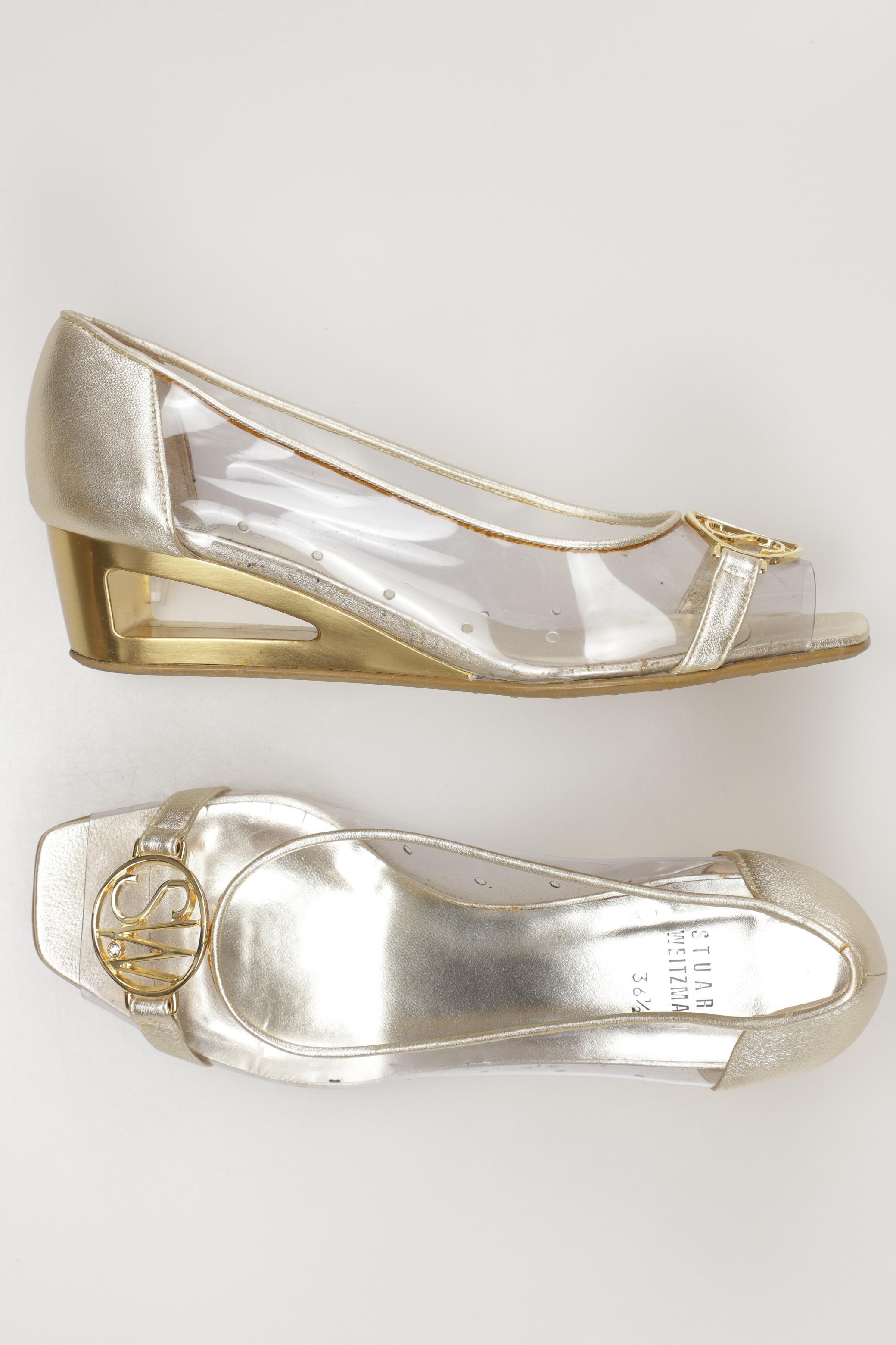 

Stuart Weitzman Damen Sandale, cremeweiß, Gr. 36.5
