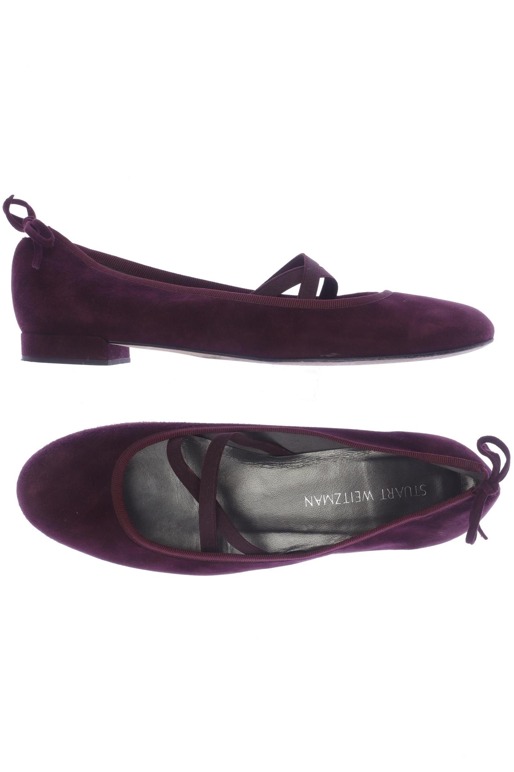 

Stuart Weitzman Damen Ballerinas, bordeaux, Gr. 40.5