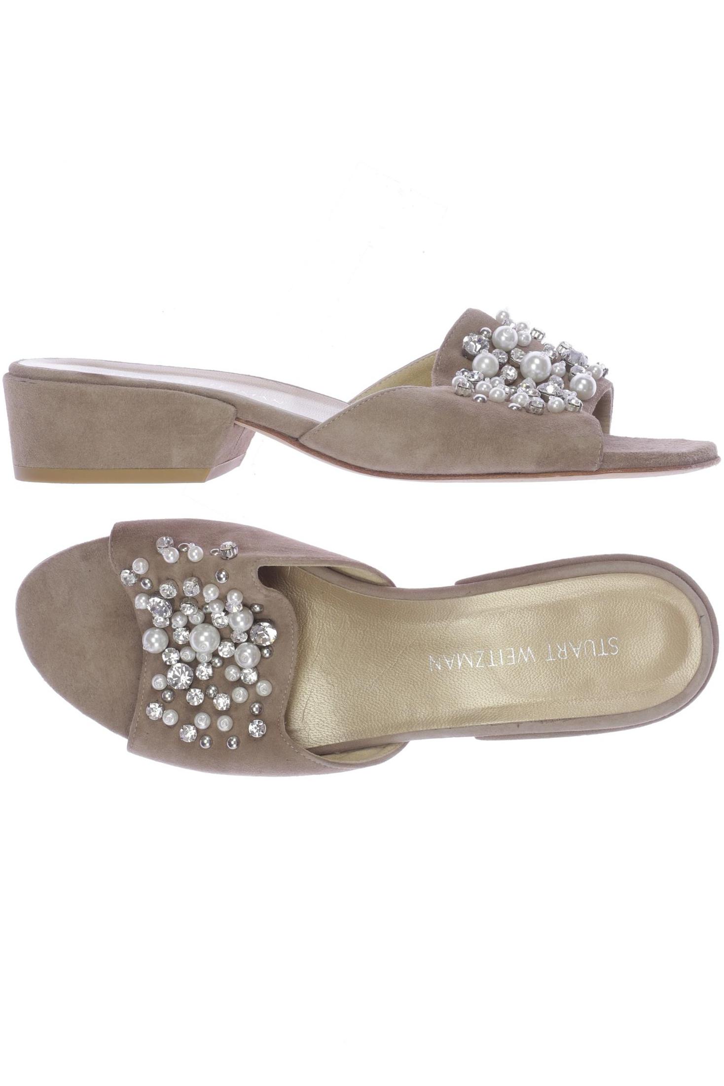 

Stuart Weitzman Damen Sandale, beige, Gr. 40