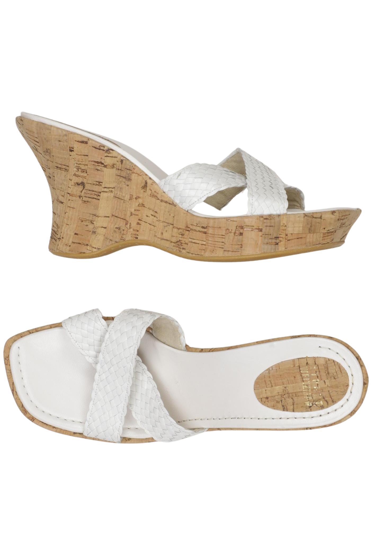 

Stuart Weitzman Damen Sandale, weiß, Gr. 39.5