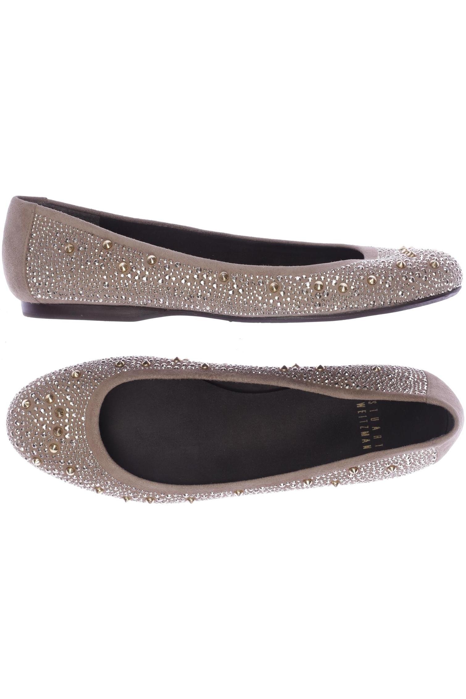 

Stuart Weitzman Damen Ballerinas, braun, Gr. 39