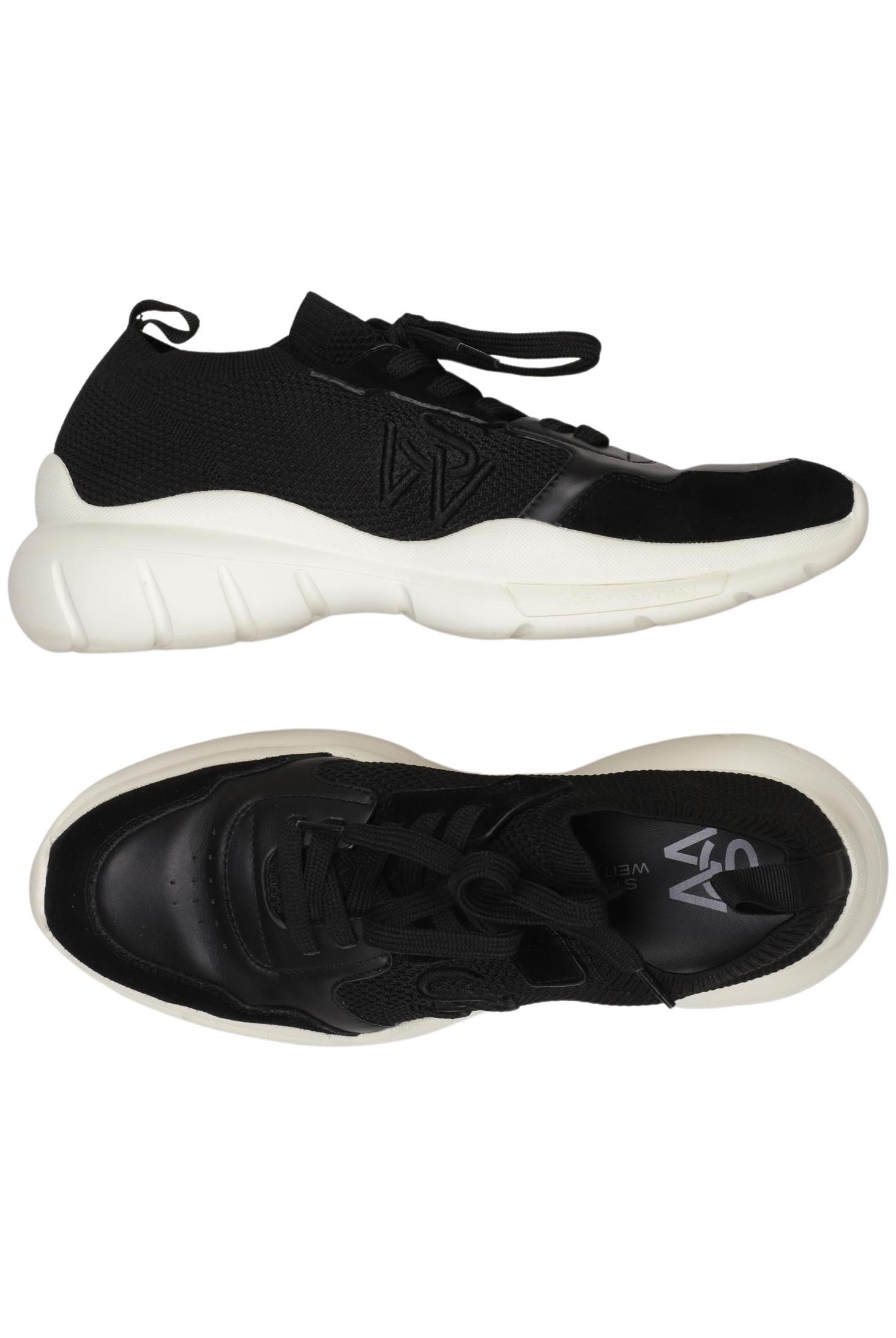 

Stuart Weitzman Damen Sneakers, schwarz, Gr. 38