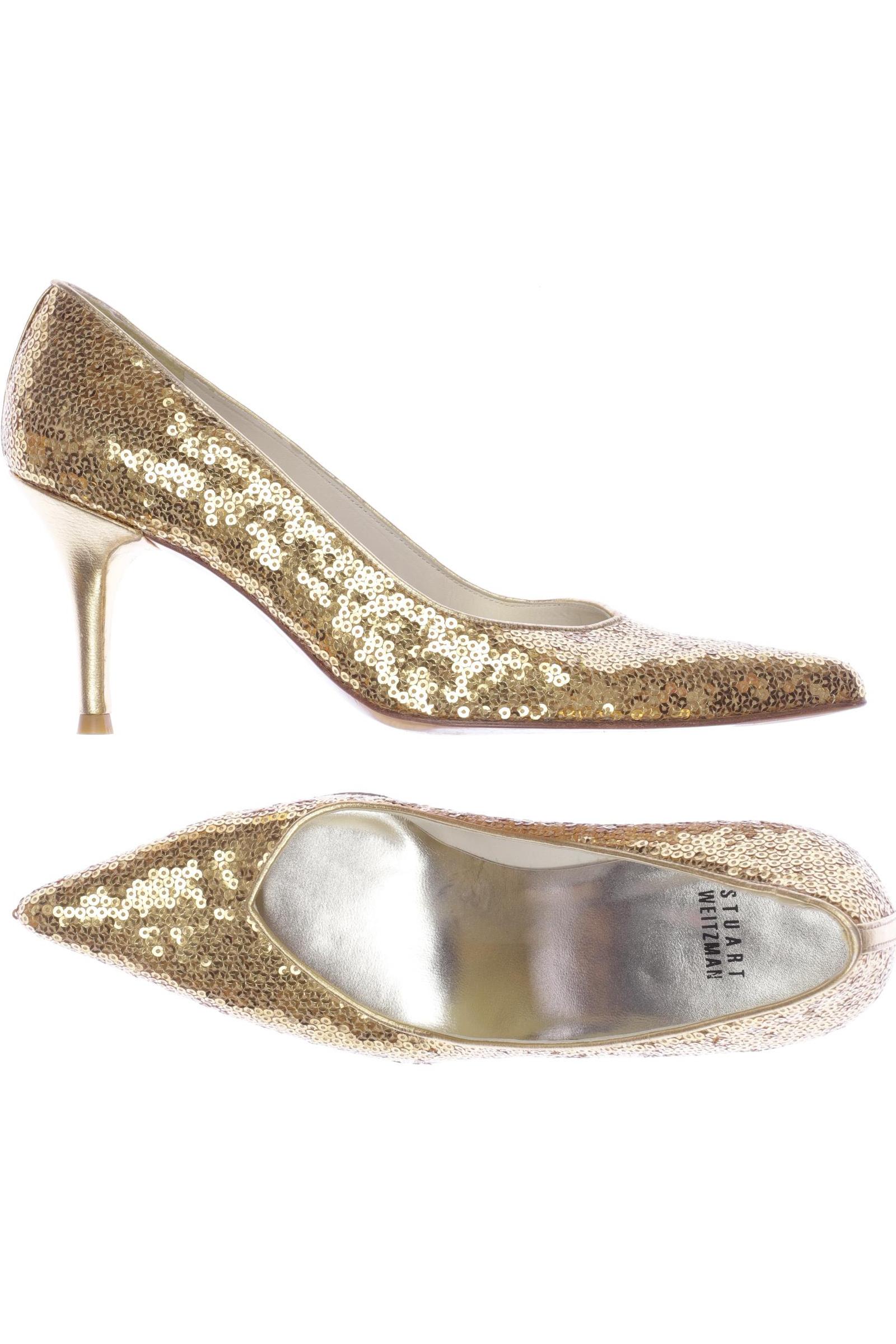 

Stuart Weitzman Damen Pumps, gold, Gr. 38