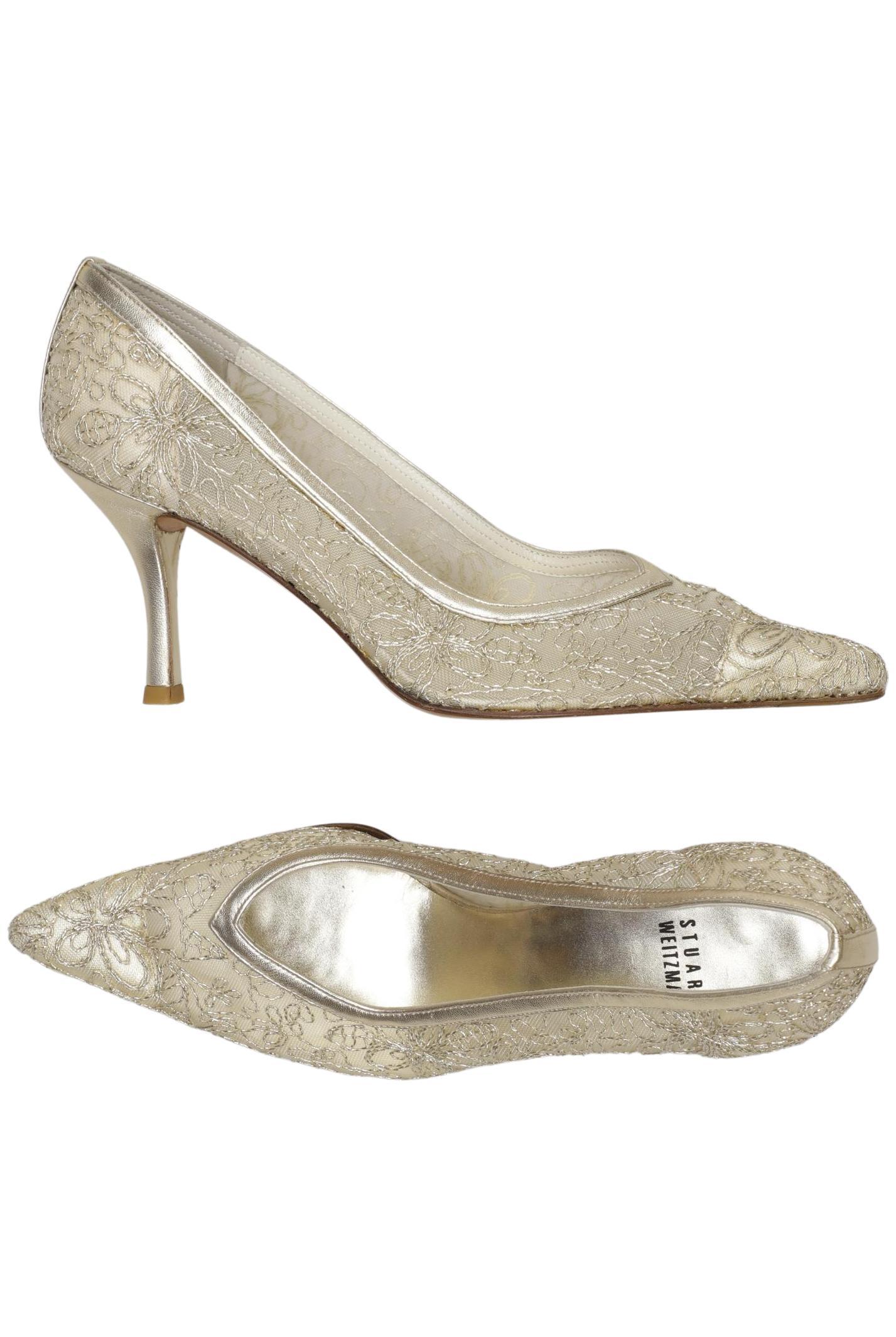 

Stuart Weitzman Damen Pumps, gold, Gr. 39.5