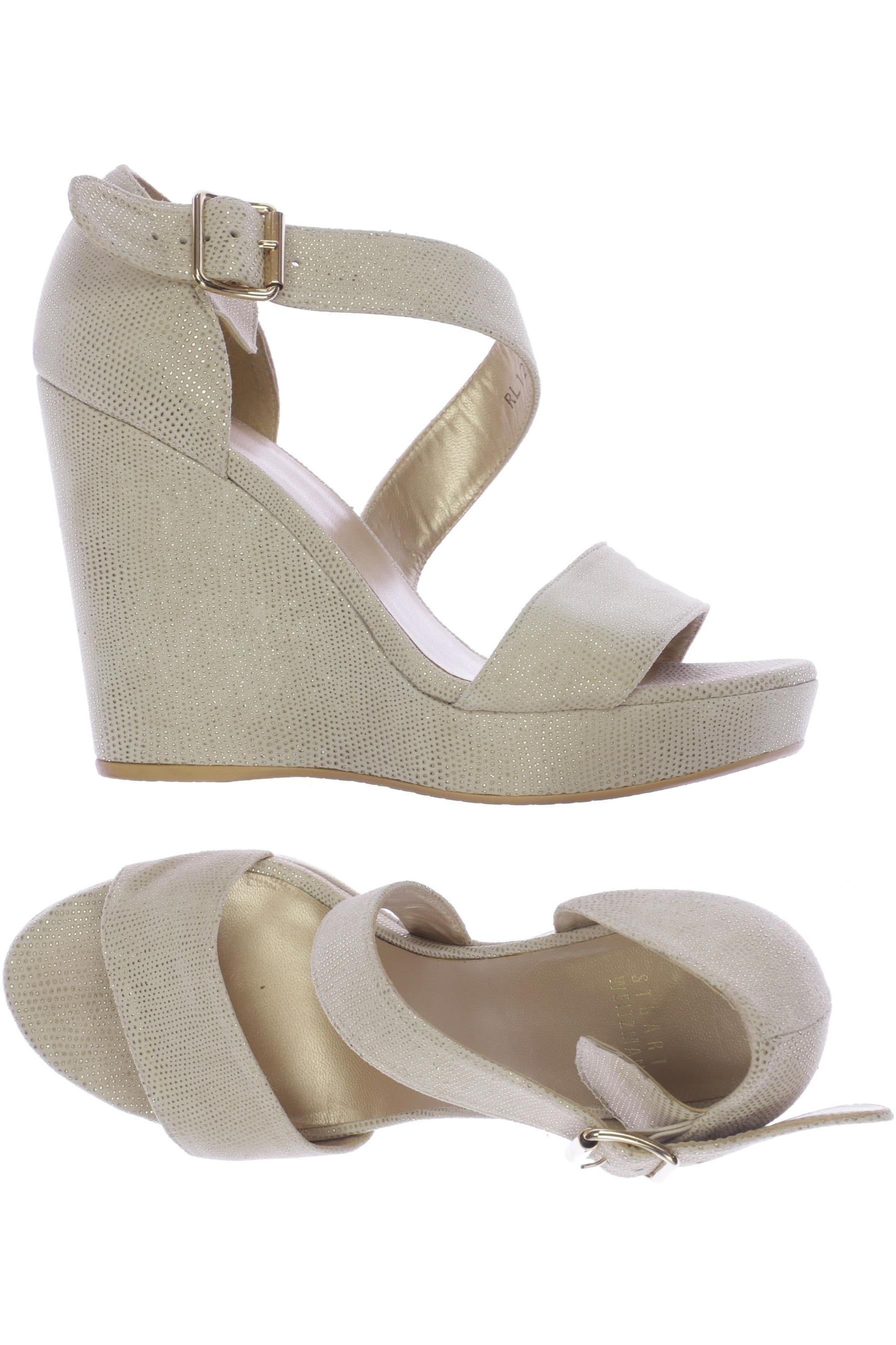 

Stuart Weitzman Damen Sandale, beige, Gr. 38.5