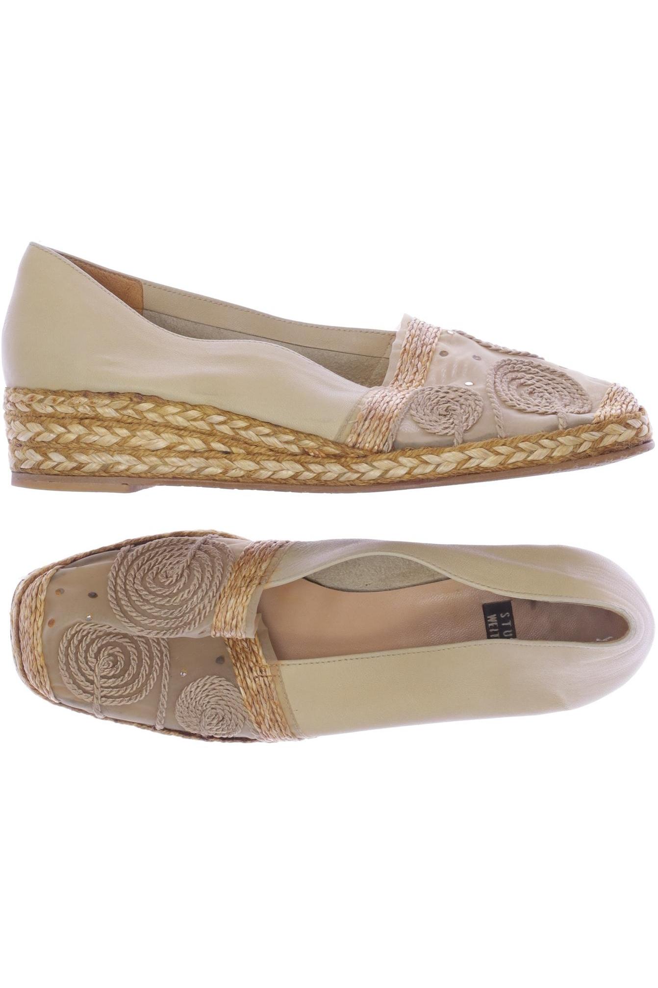 

Stuart Weitzman Damen Halbschuh, beige, Gr. 36