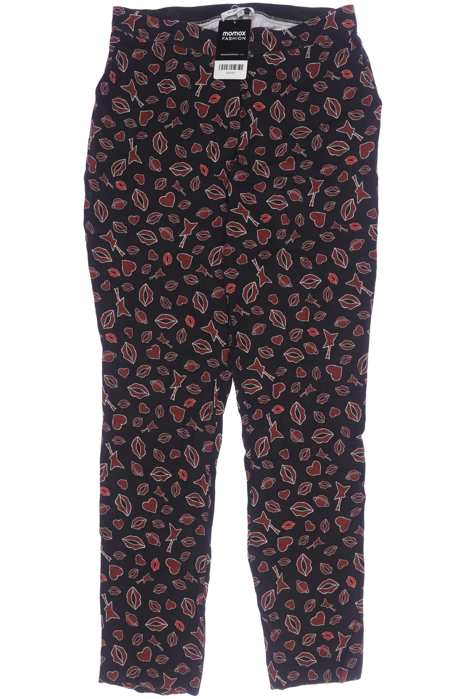 

Studio Italy Damen Stoffhose, schwarz, Gr. 38