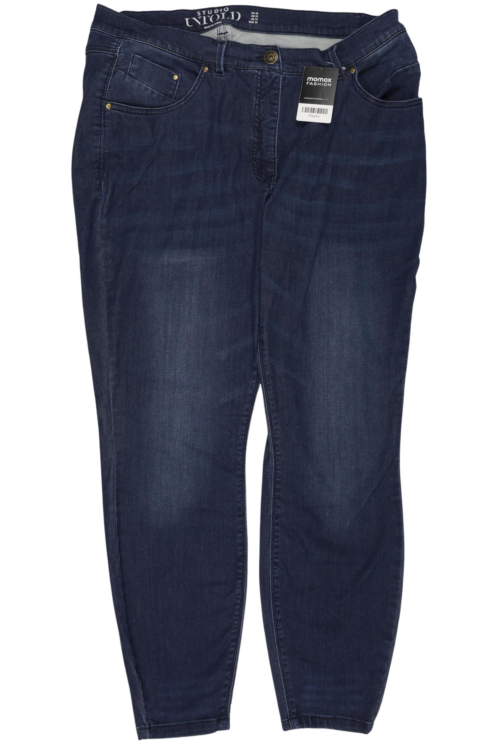 

Studio Untold Damen Jeans, marineblau, Gr. 48
