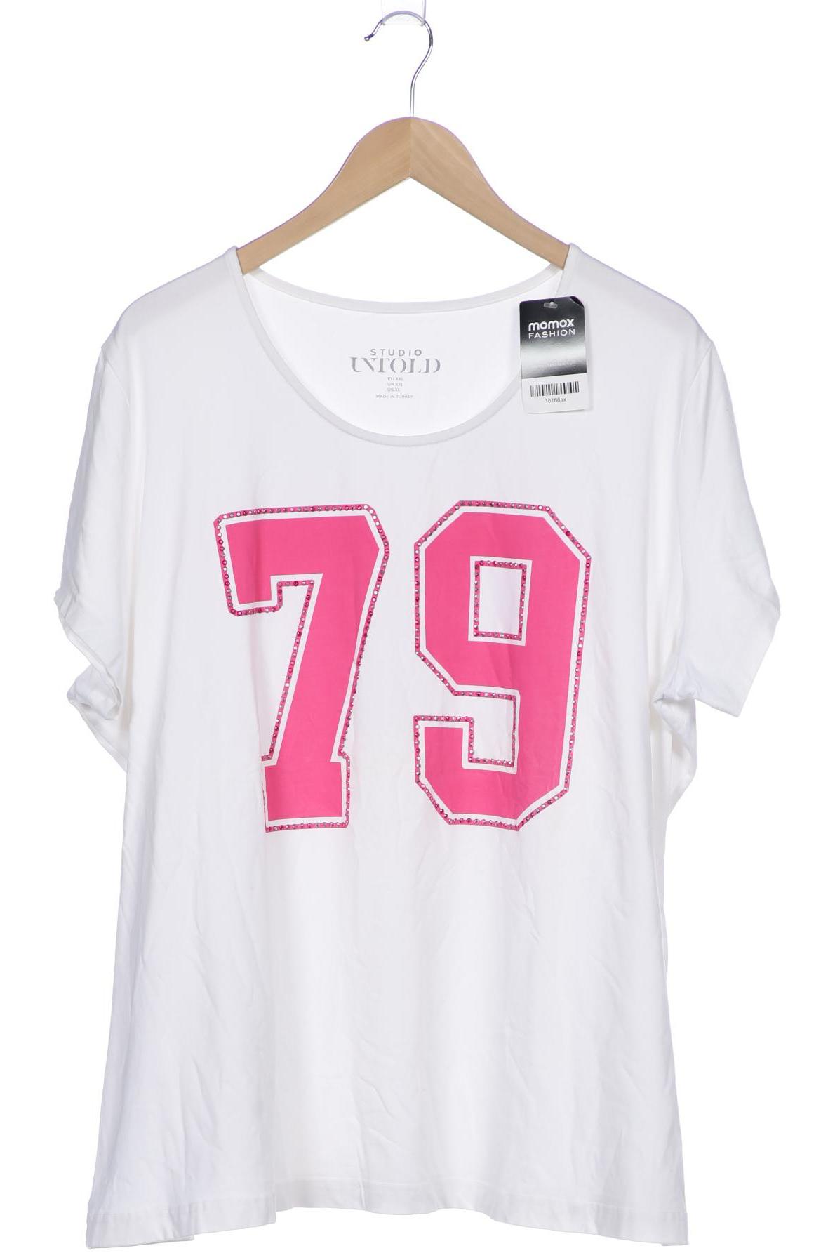 

Studio Untold Damen T-Shirt, weiß, Gr. 46