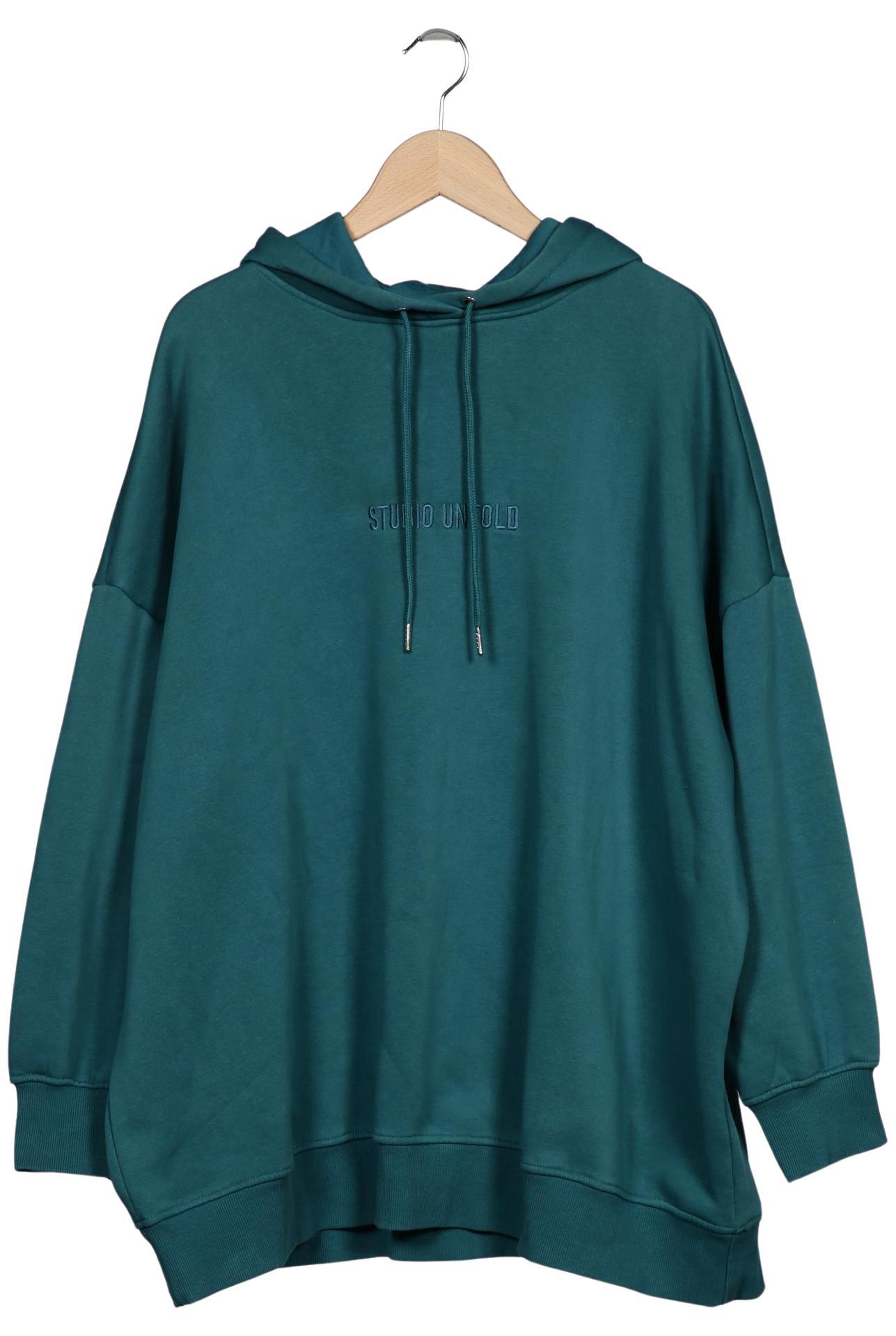 

Studio Untold Damen Kapuzenpullover, türkis, Gr. 46