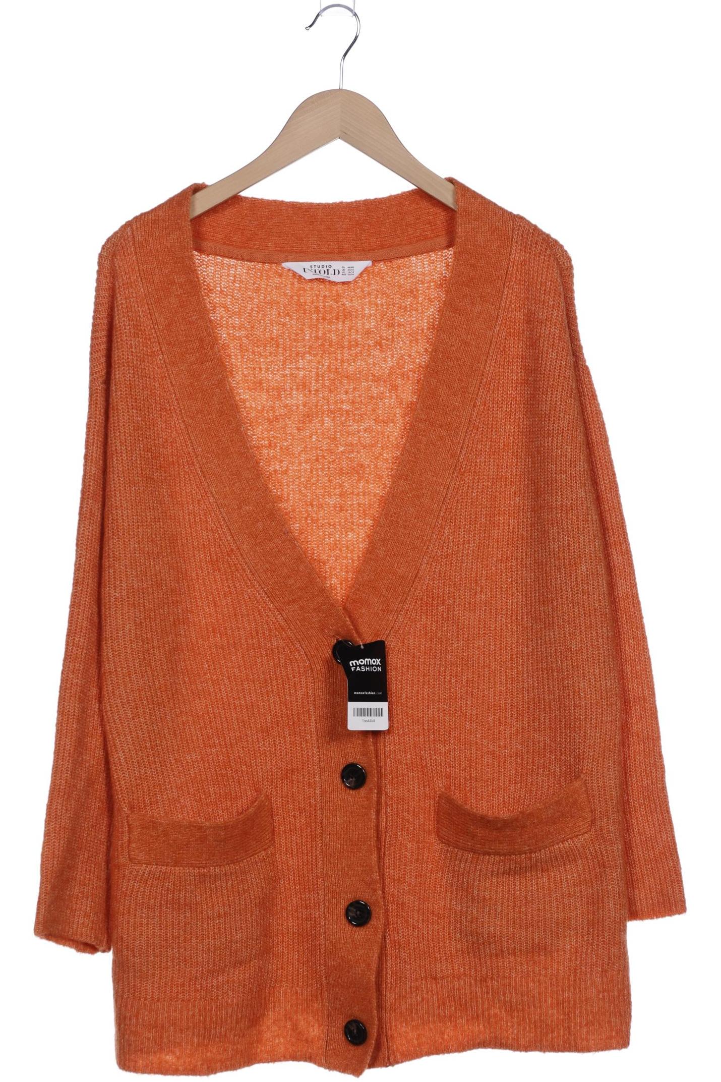 

Studio Untold Damen Strickjacke, orange, Gr. 46