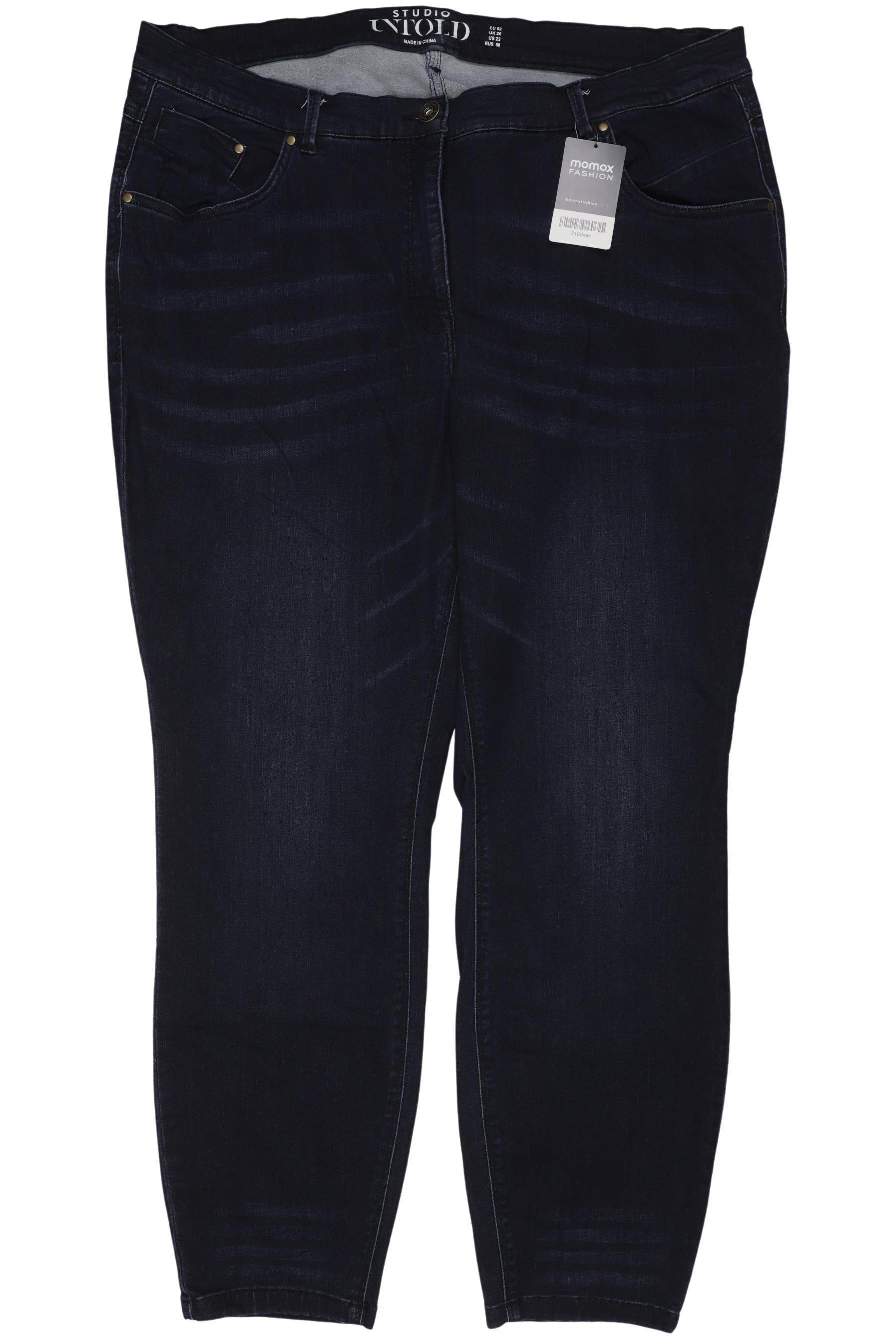 

Studio Untold Damen Jeans, marineblau, Gr. 52