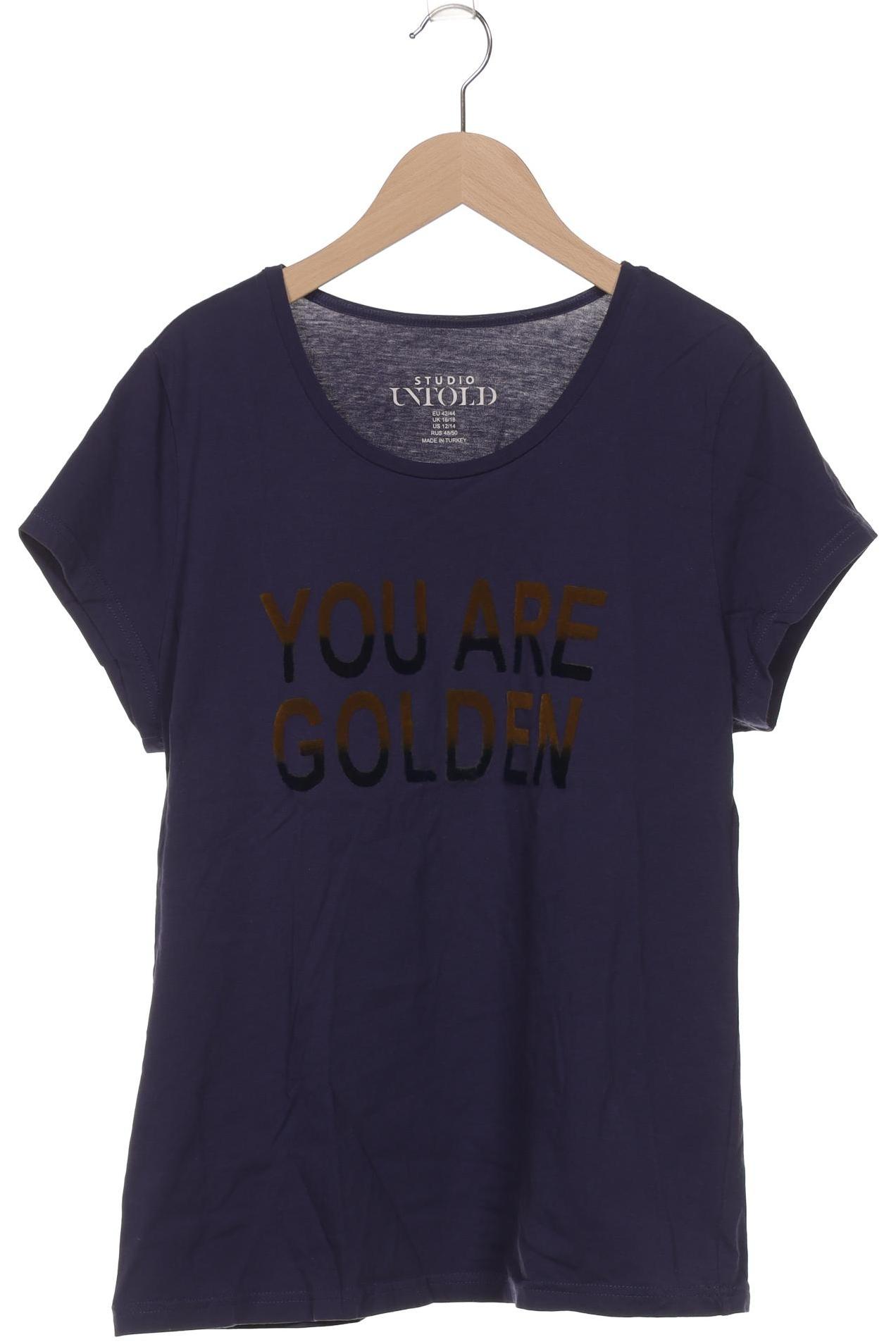 

Studio Untold Damen T-Shirt, marineblau, Gr. 42