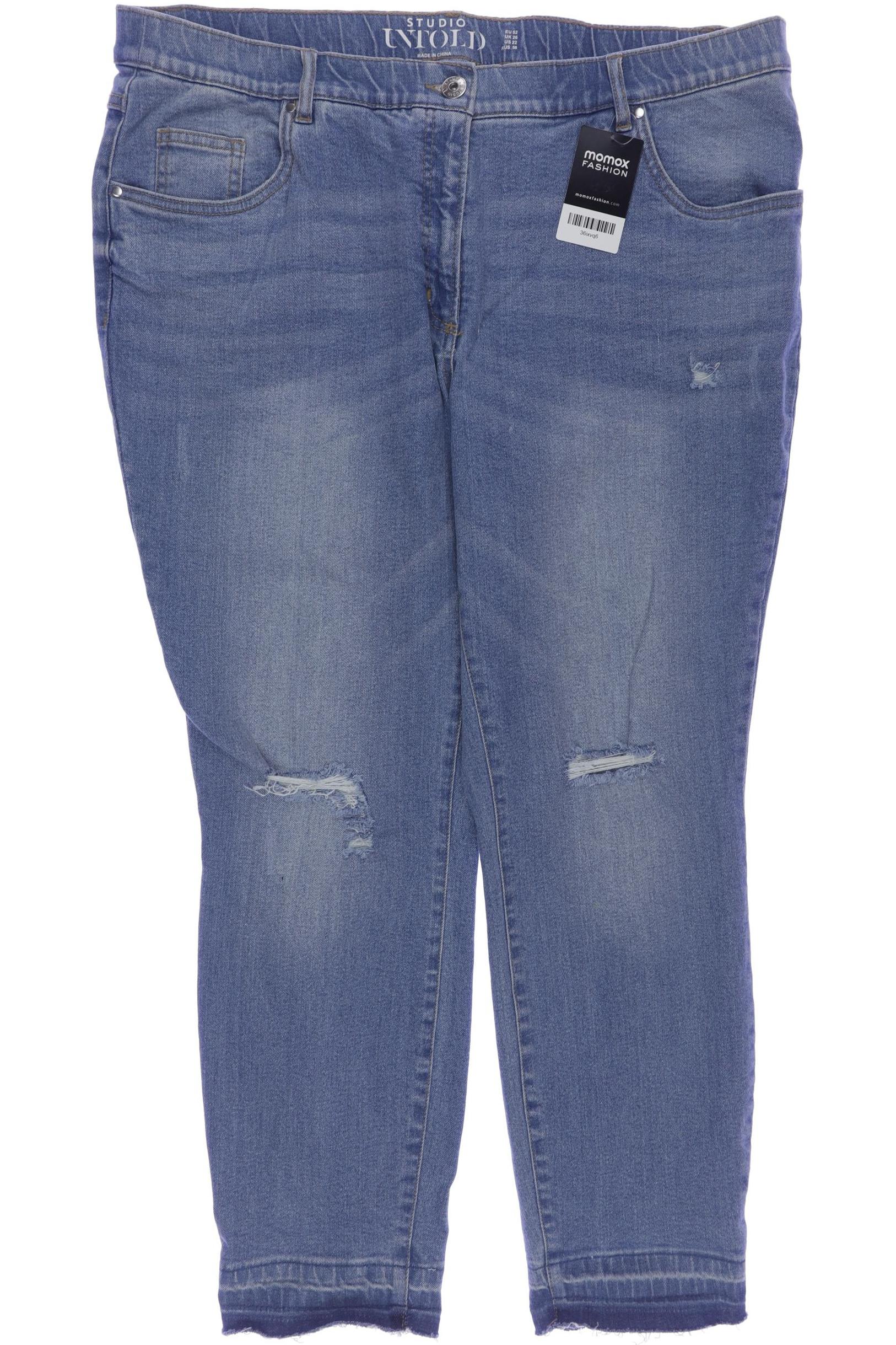 

Studio Untold Damen Jeans, blau, Gr. 52