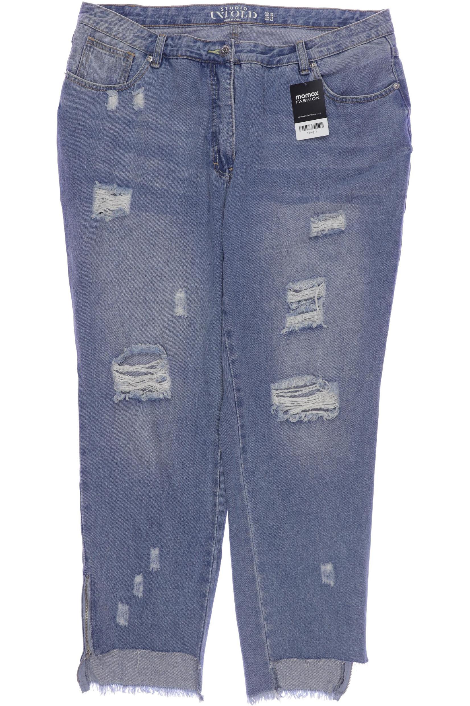 

Studio Untold Damen Jeans, blau, Gr. 48