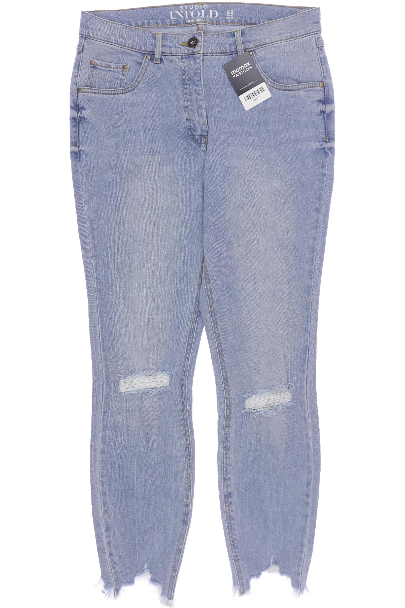 

Studio Untold Damen Jeans, blau, Gr. 42