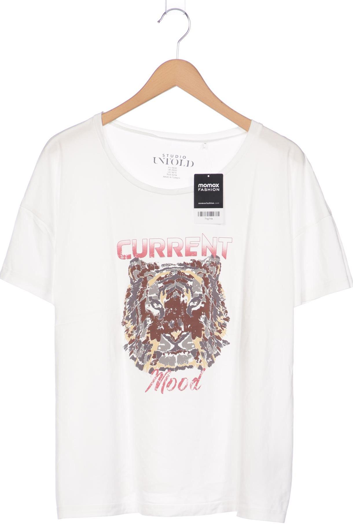 

Studio Untold Damen T-Shirt, weiß, Gr. 46