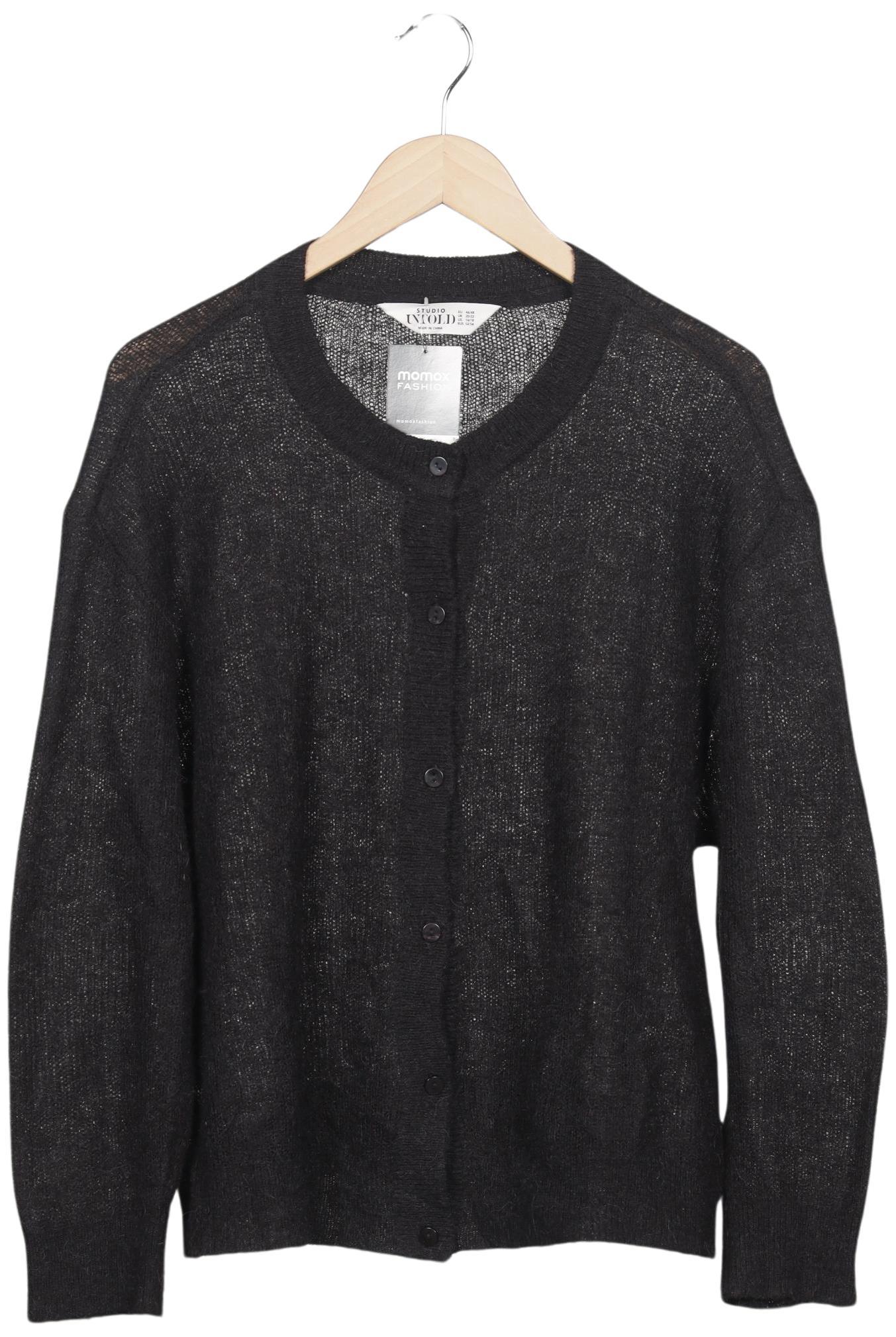 

Studio Untold Damen Strickjacke, schwarz, Gr. 46