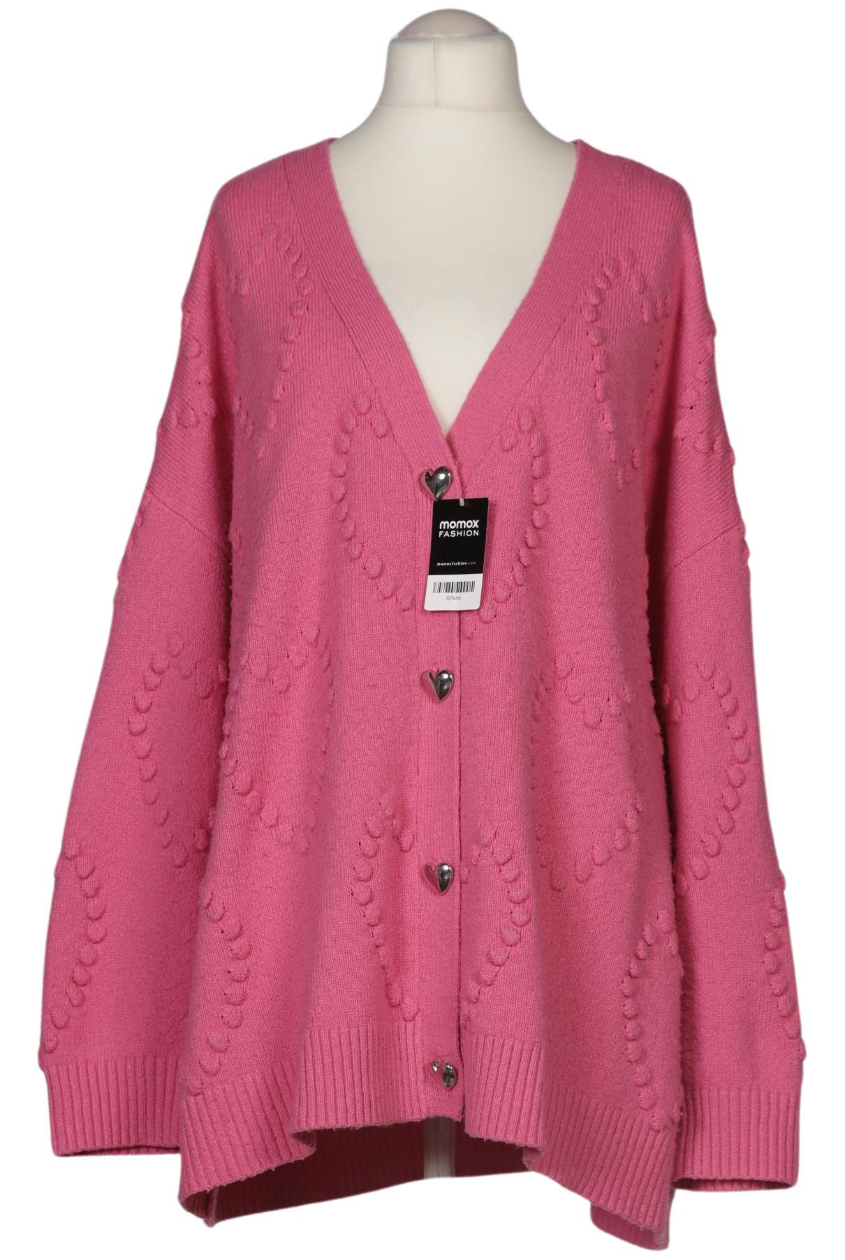 

Studio Untold Damen Strickjacke, pink, Gr. 58