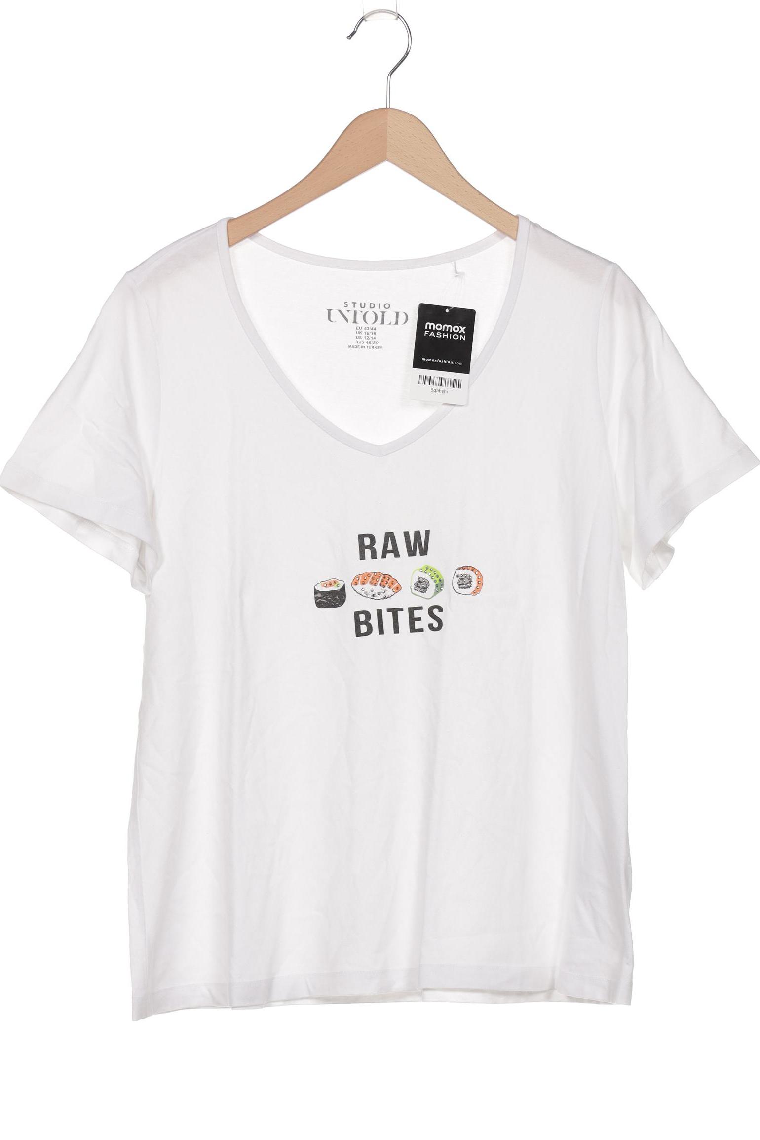 

Studio Untold Damen T-Shirt, weiß, Gr. 42