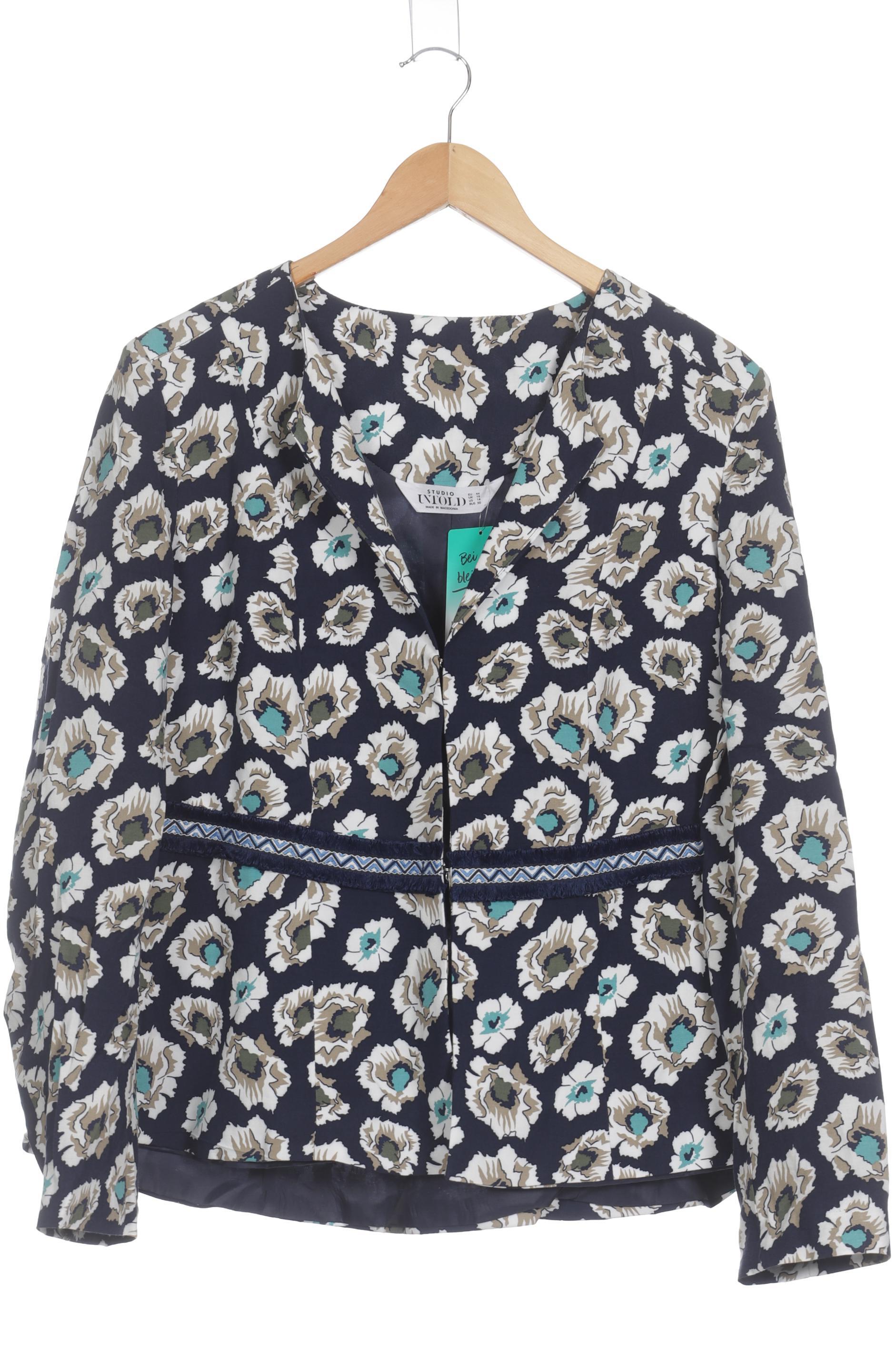 

Studio Untold Damen Strickjacke, blau, Gr. 44