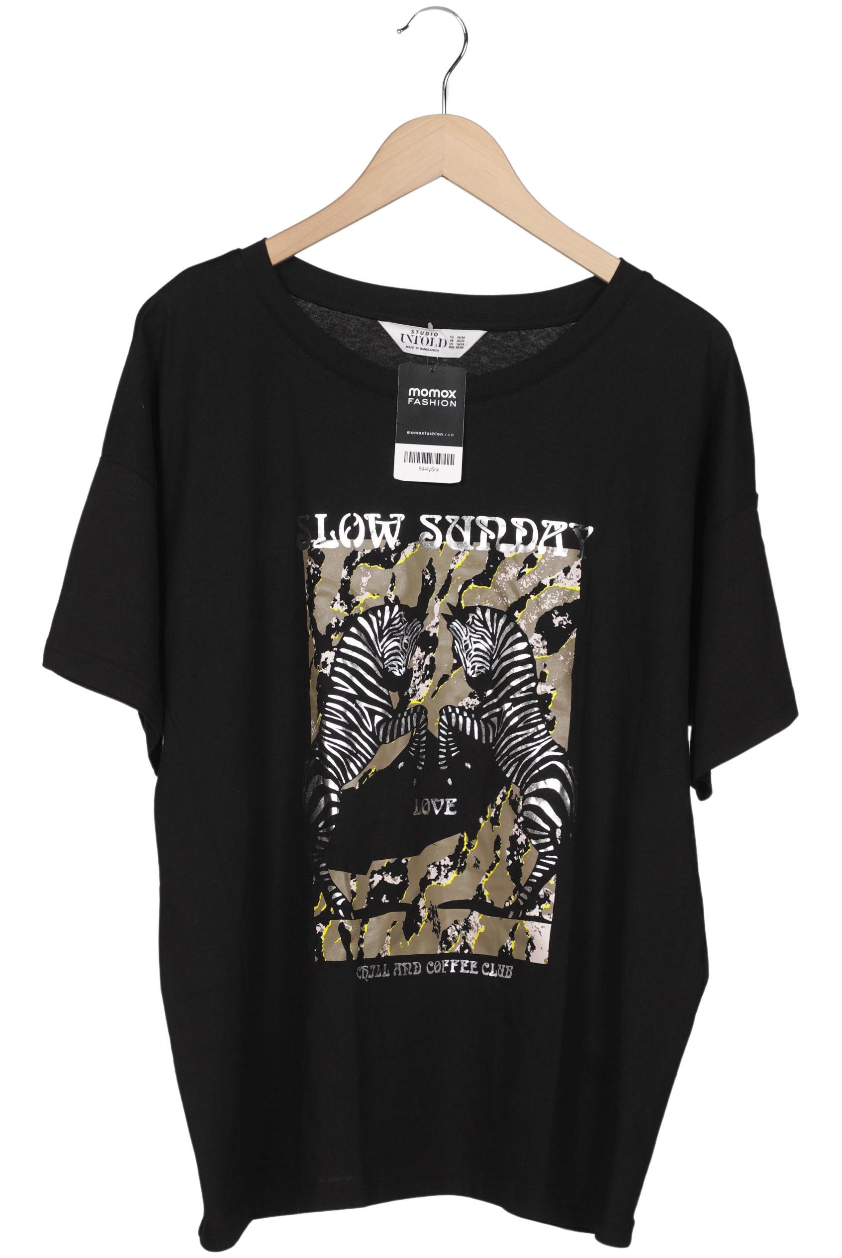 

Studio Untold Damen T-Shirt, schwarz, Gr. 46