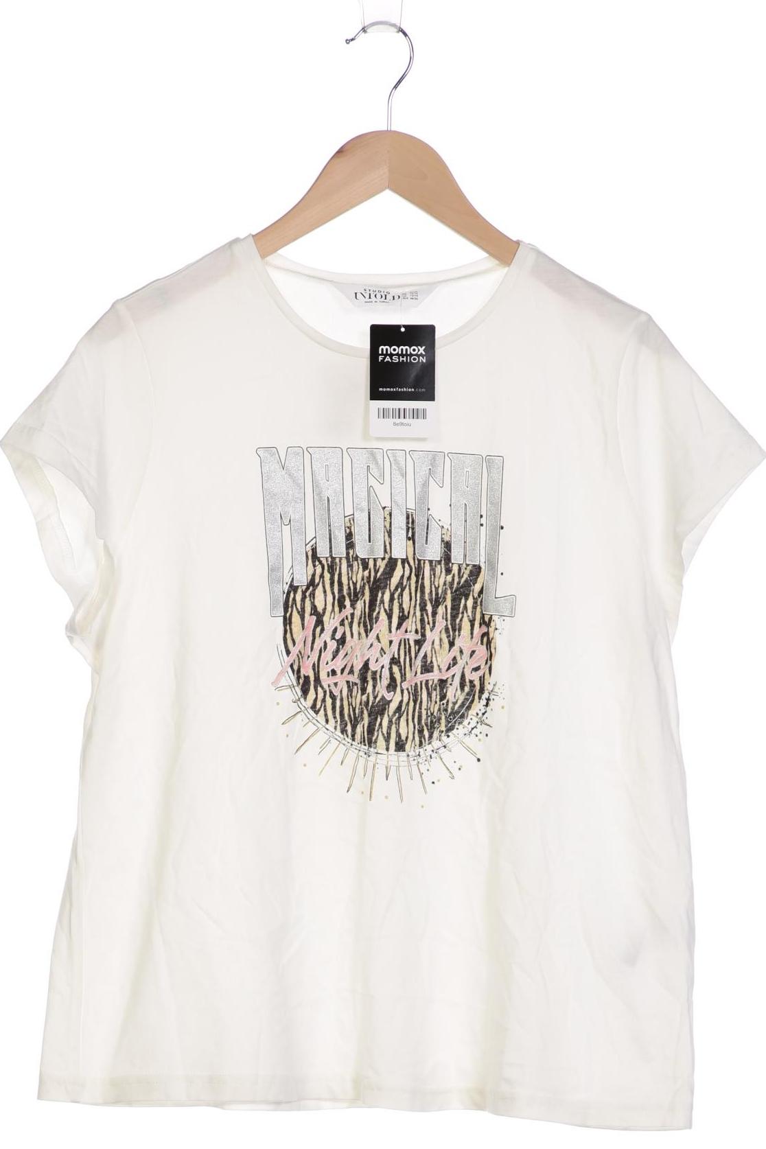 

Studio Untold Damen T-Shirt, weiß, Gr. 42
