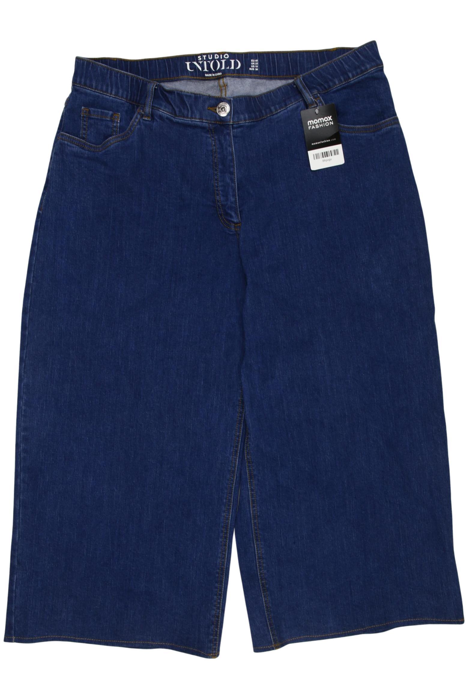 

Studio Untold Damen Jeans, blau, Gr. 48