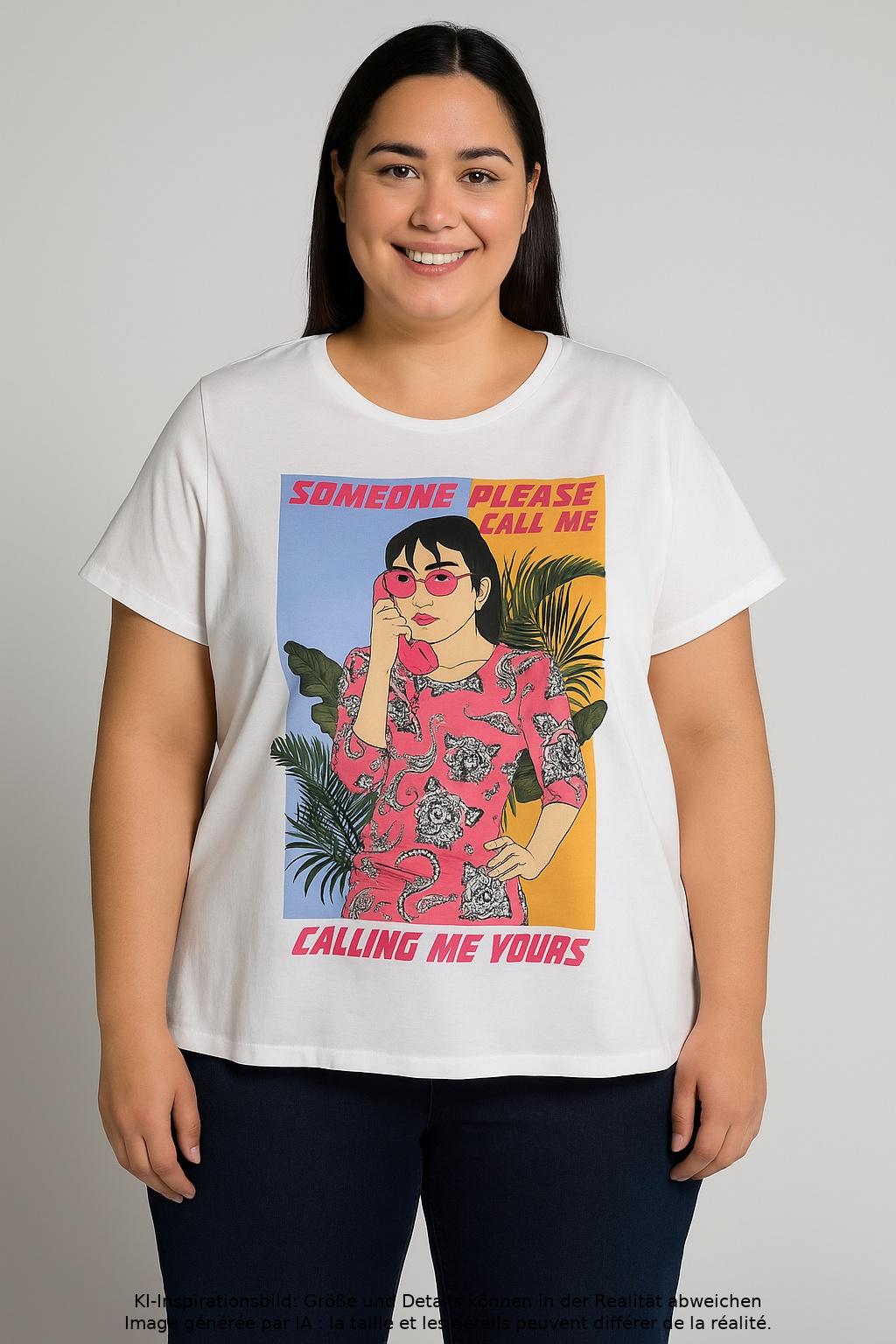 

Studio Untold Damen T-Shirt, weiß, Gr. 50