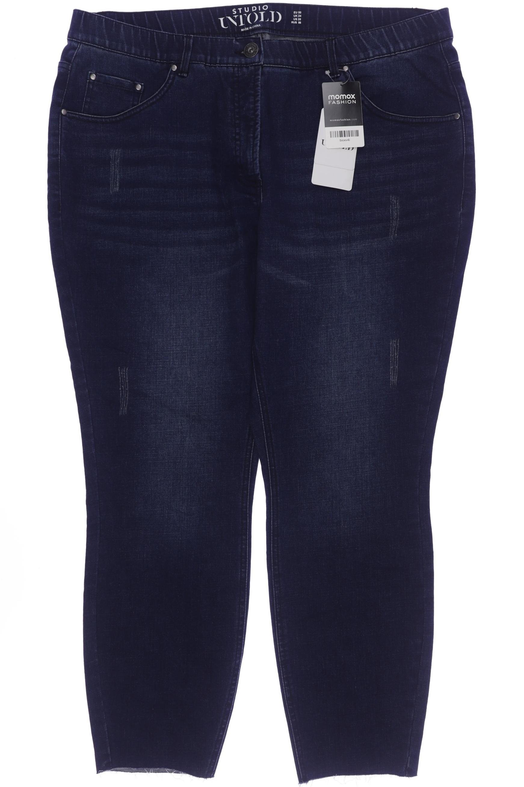

Studio Untold Damen Jeans, marineblau, Gr. 50