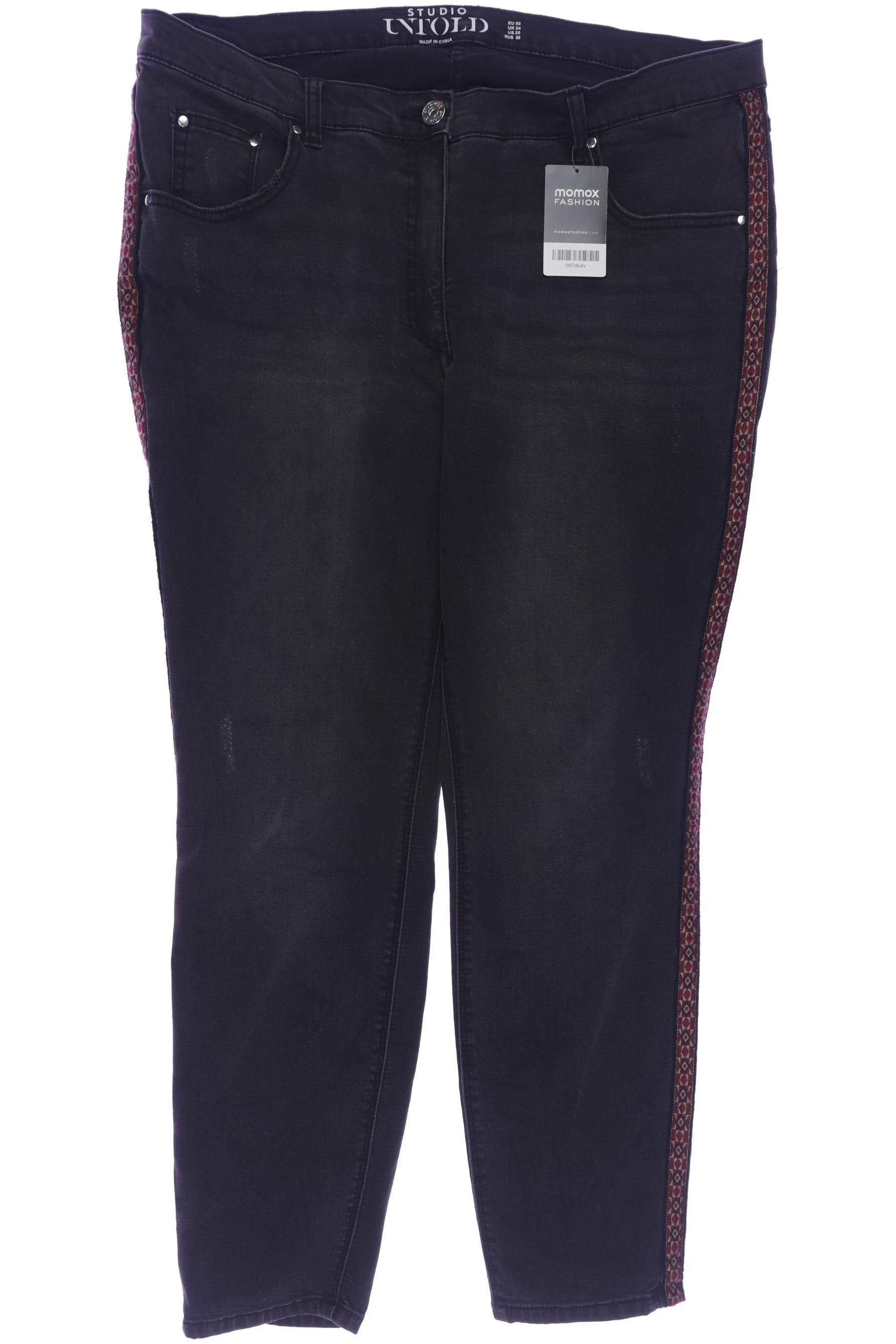 

Studio Untold Damen Jeans, grau, Gr. 50