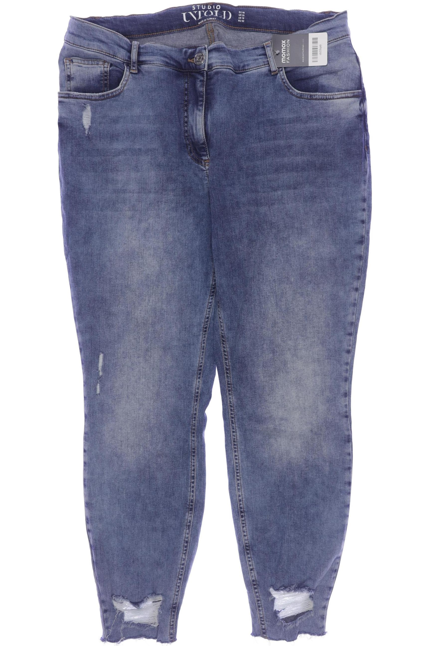 

Studio Untold Damen Jeans, blau, Gr. 46