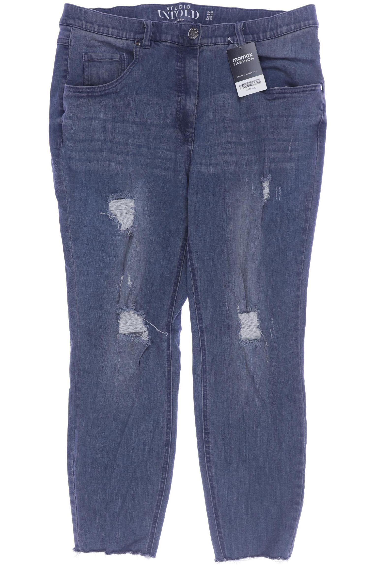

Studio Untold Damen Jeans, blau, Gr. 50