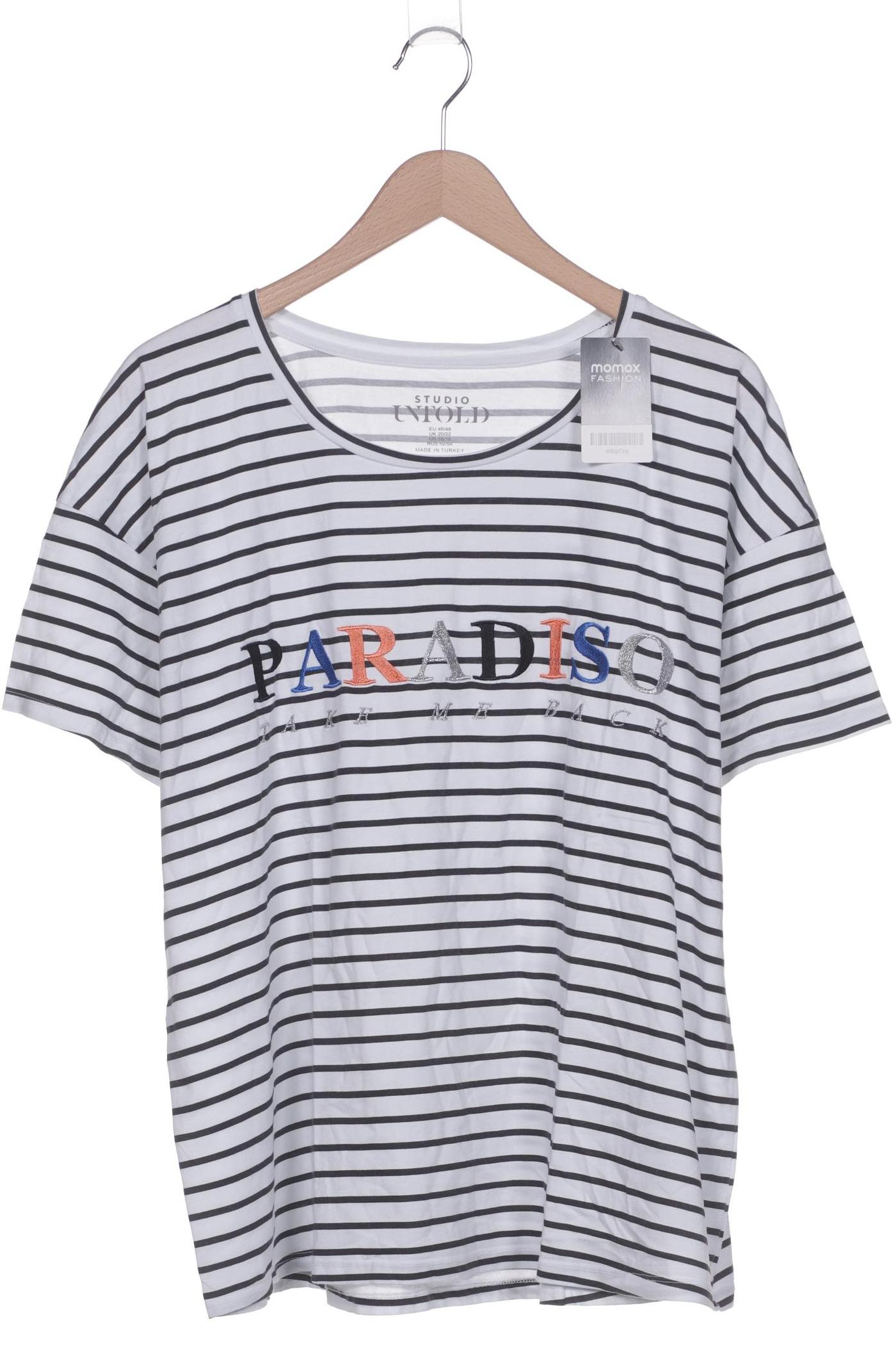 

Studio Untold Damen T-Shirt, weiß, Gr. 46