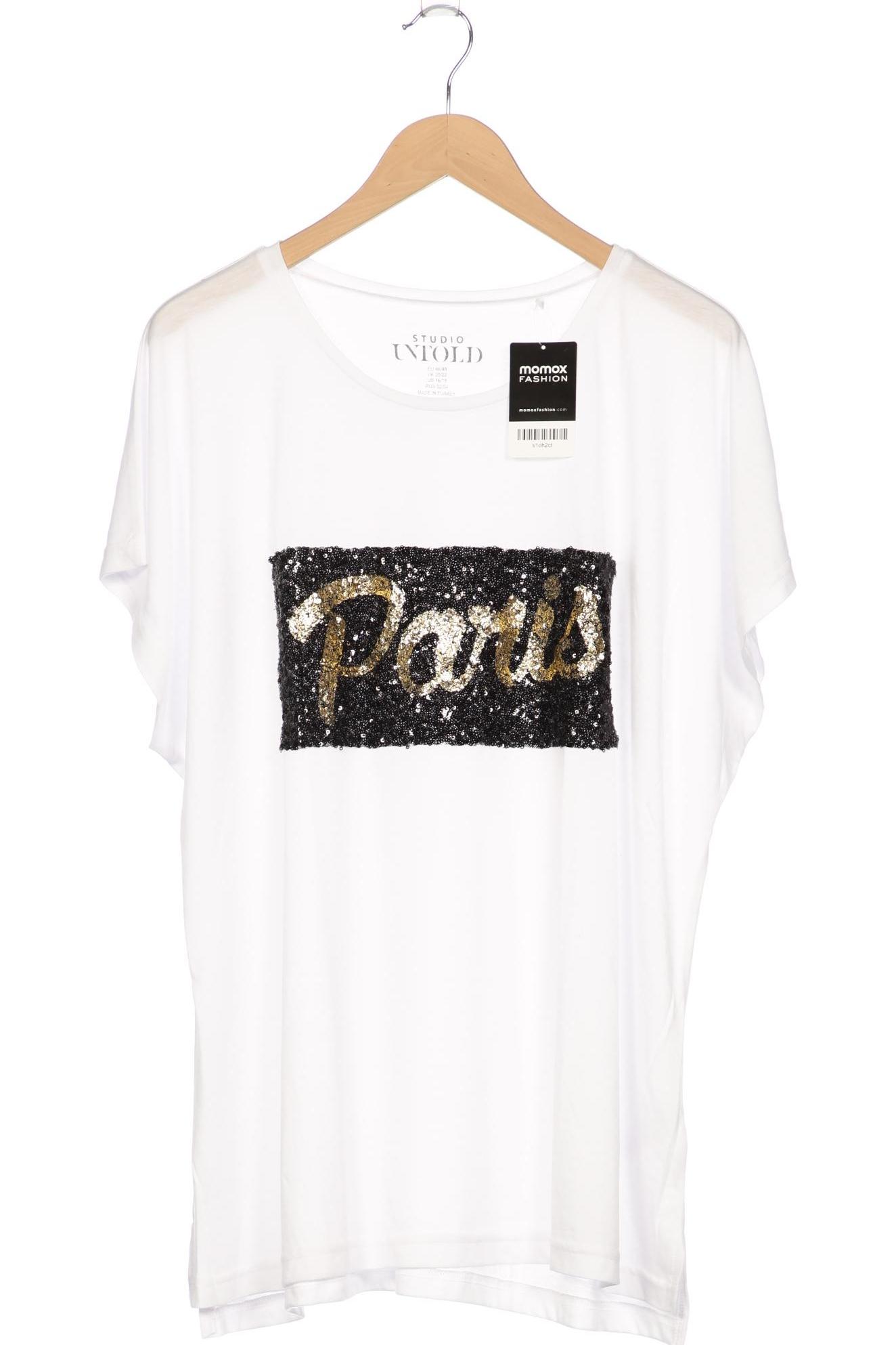 

Studio Untold Damen T-Shirt, weiß, Gr. 46