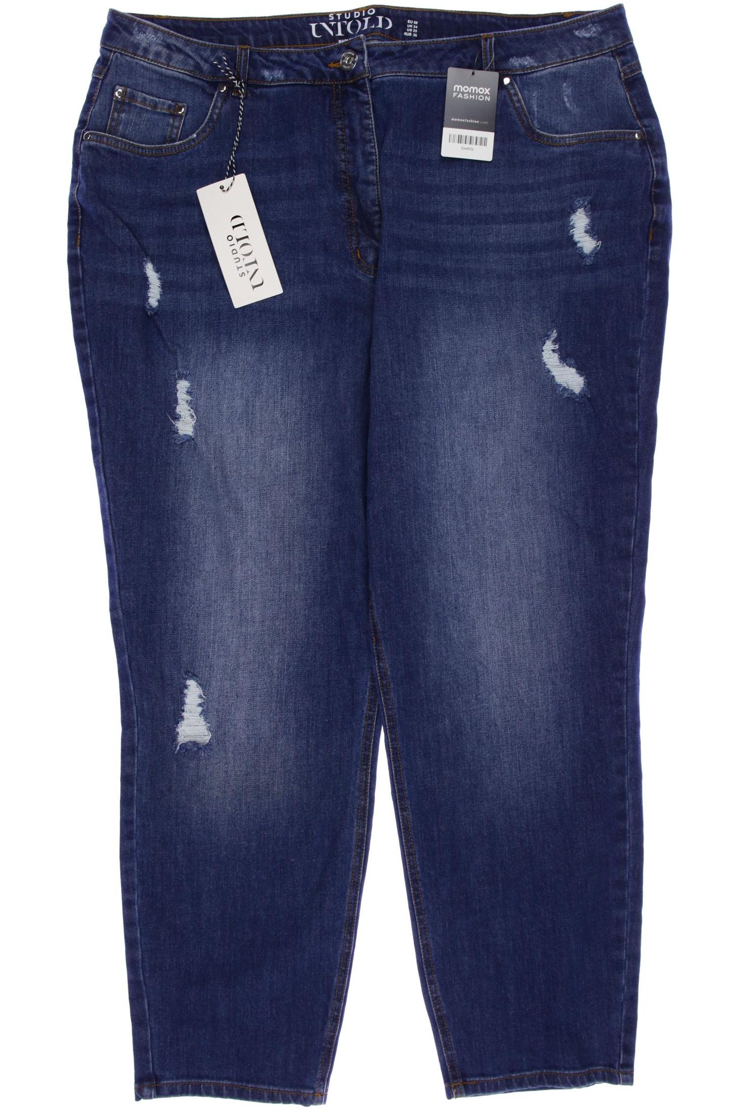 

Studio Untold Damen Jeans, marineblau, Gr. 50