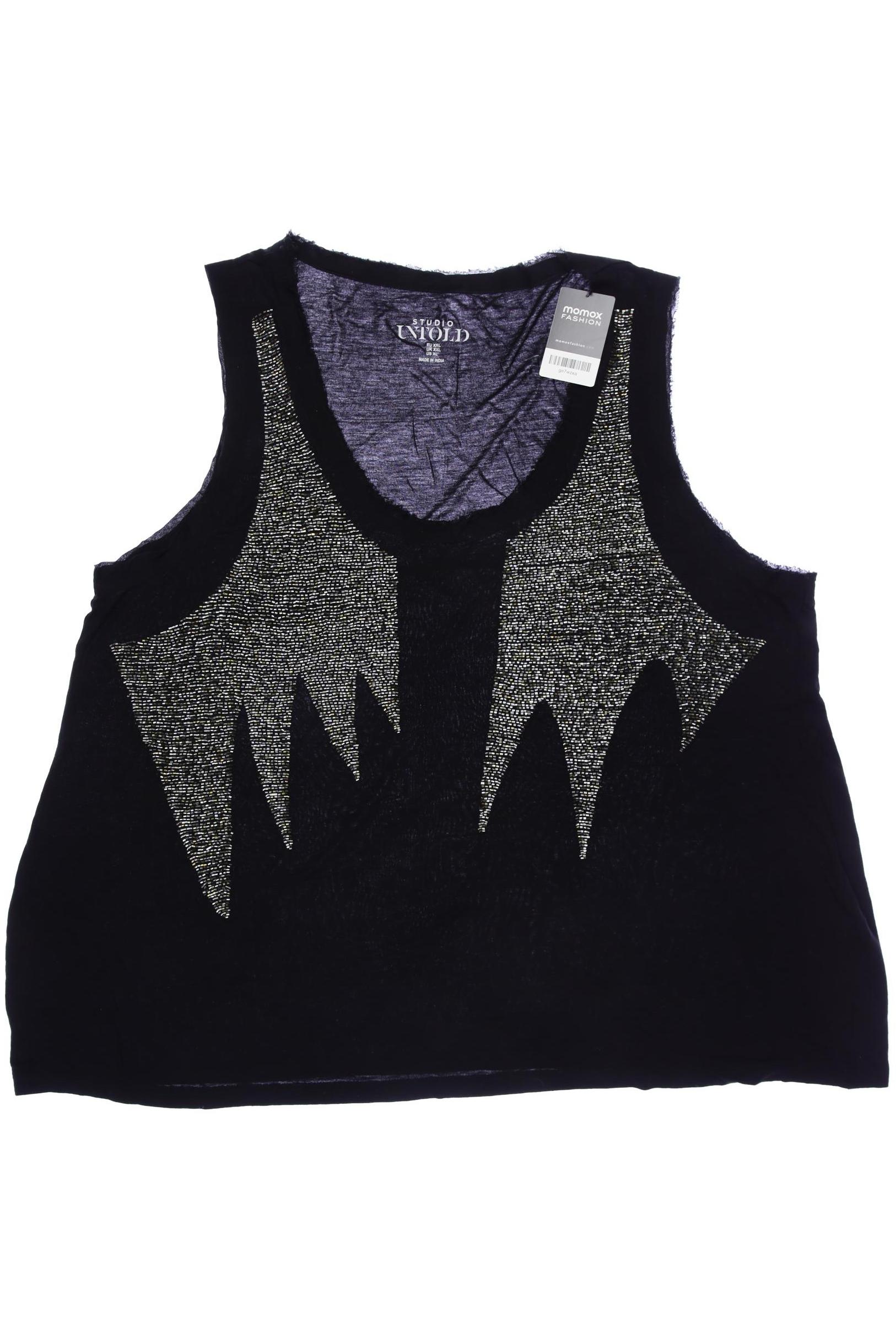 

Studio Untold Damen Top, schwarz, Gr. 46