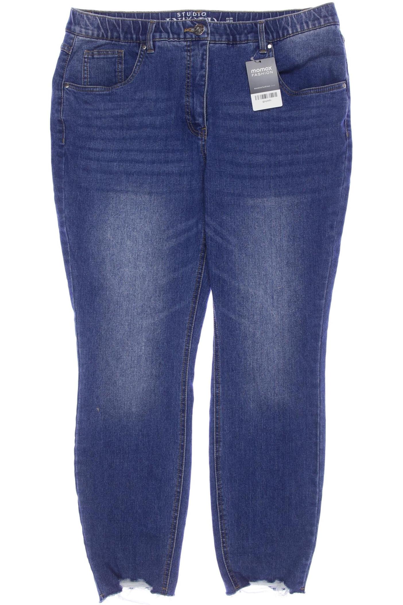 

Studio Untold Damen Jeans, blau, Gr. 48