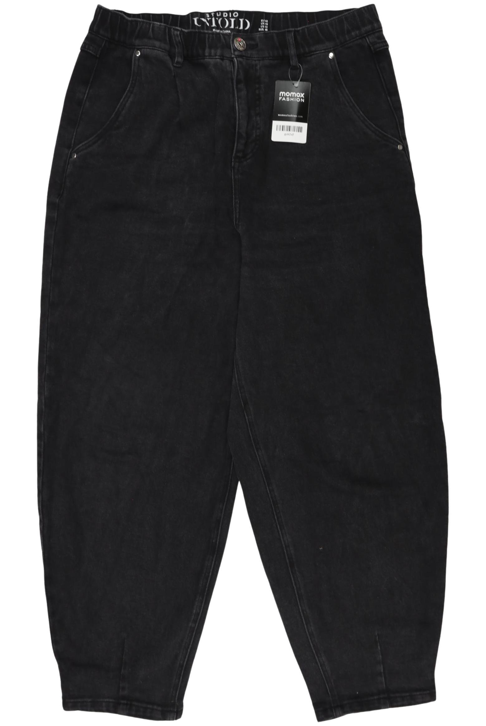 

Studio Untold Damen Jeans, schwarz, Gr. 42
